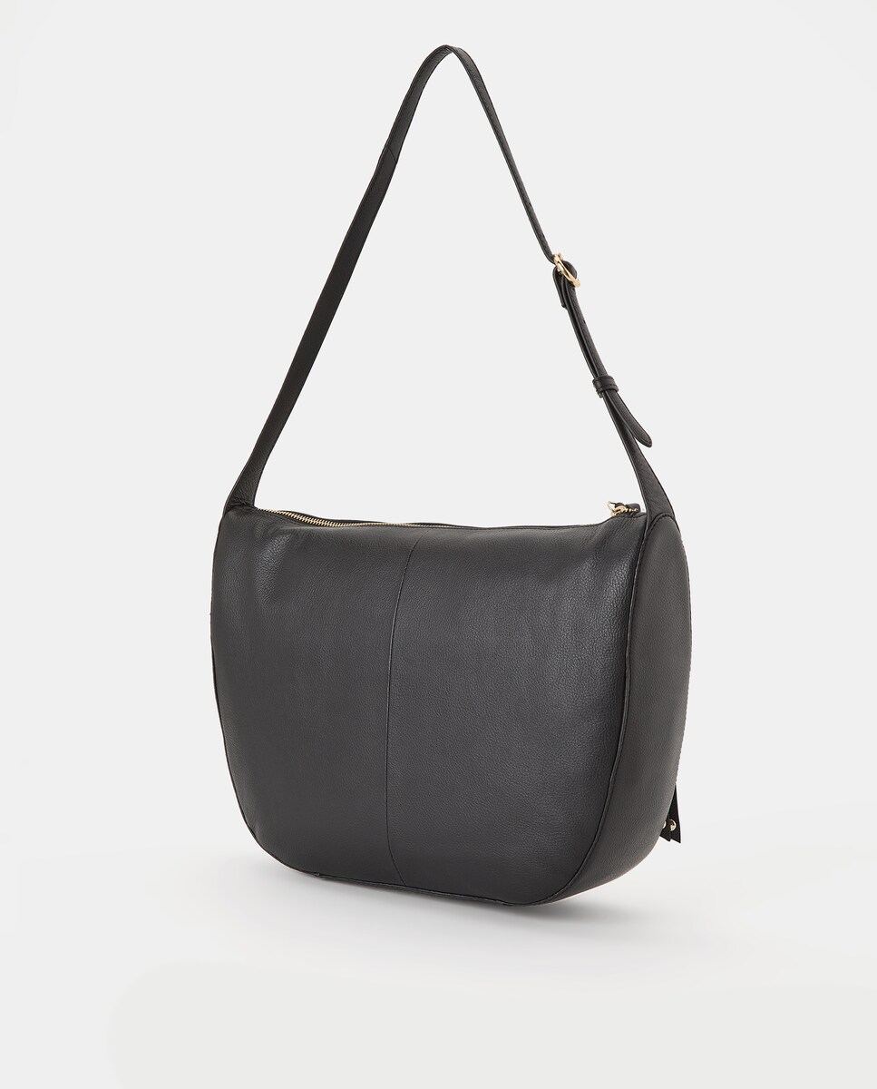 Mala Shopper em Pele Preto-2