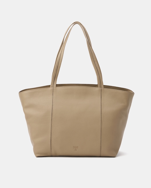 Imagen 0 de Bolso liso con boca redondeada