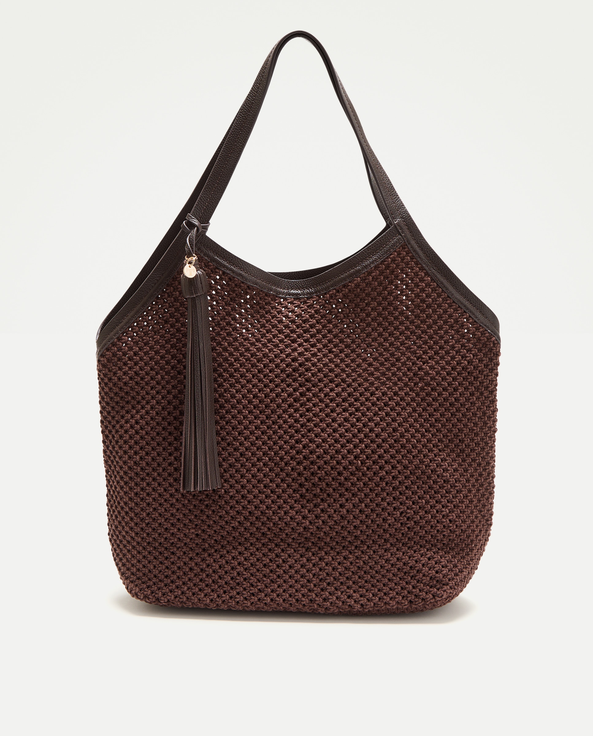Imagem 0 de Shopper em Crochet com Pele
