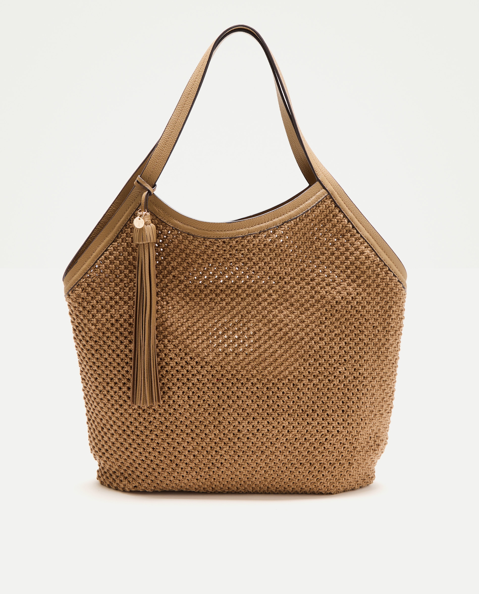 Imagem 0 de Shopper em Crochet com Pele