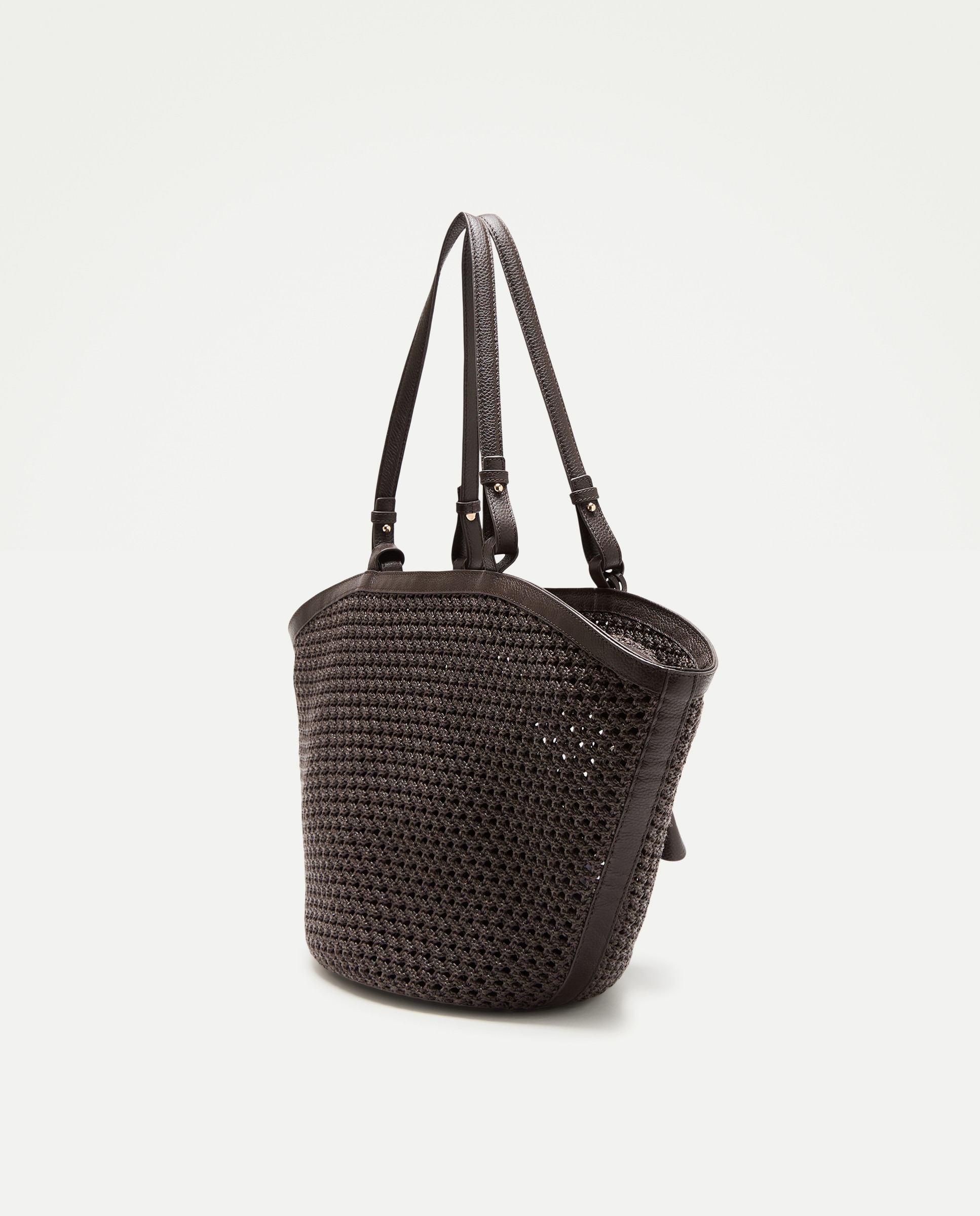 Shopper em Rede com Pele Castanho-2