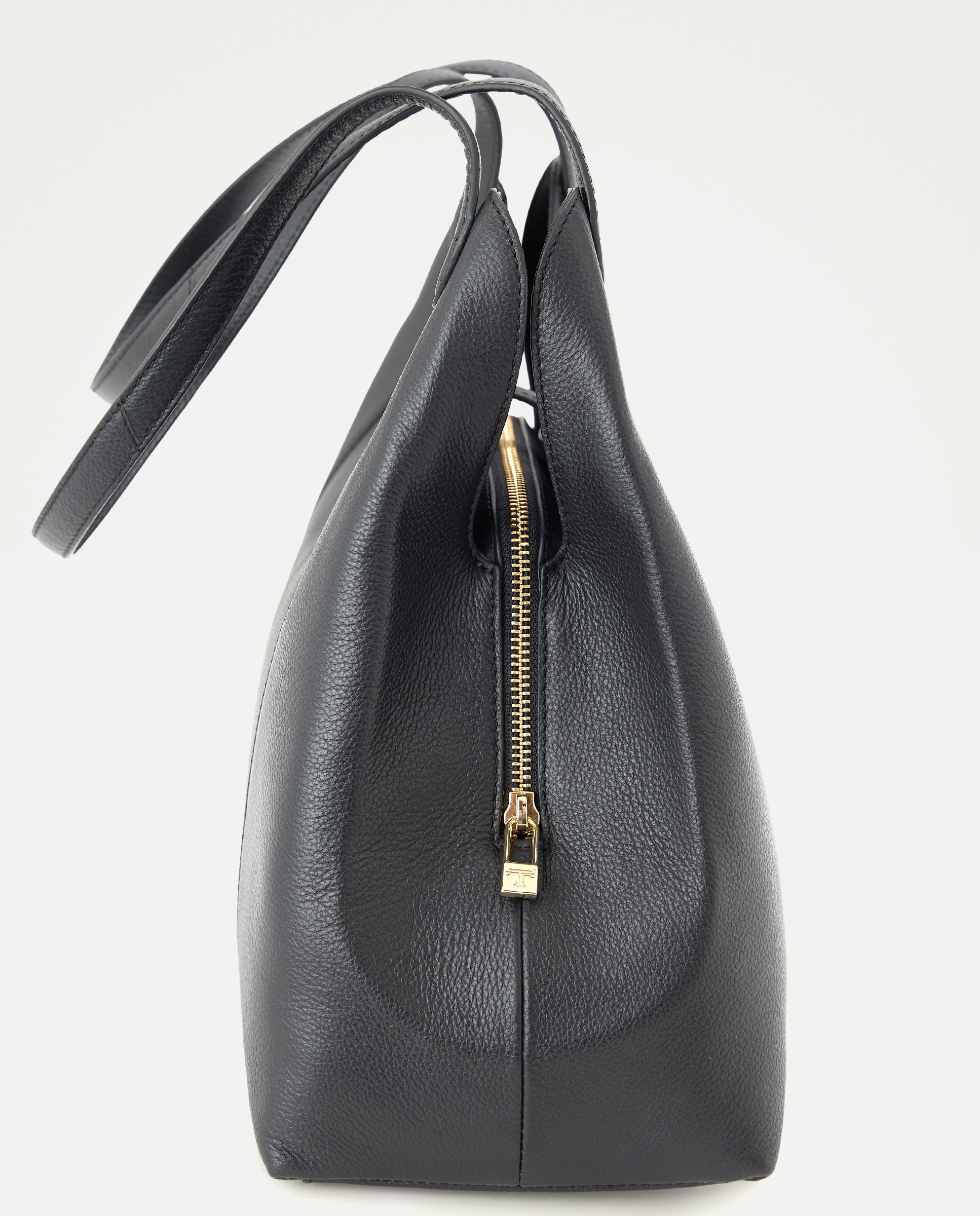 Imagen 3 de Bolso shopper triple bolsillo piel - Latouche - Negro Negro