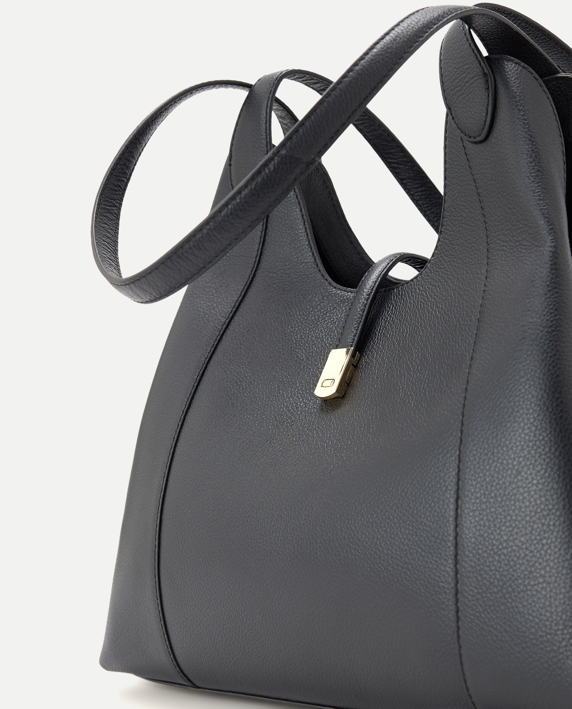 Imagen 4 de Bolso shopper triple bolsillo piel - Latouche - Negro Negro