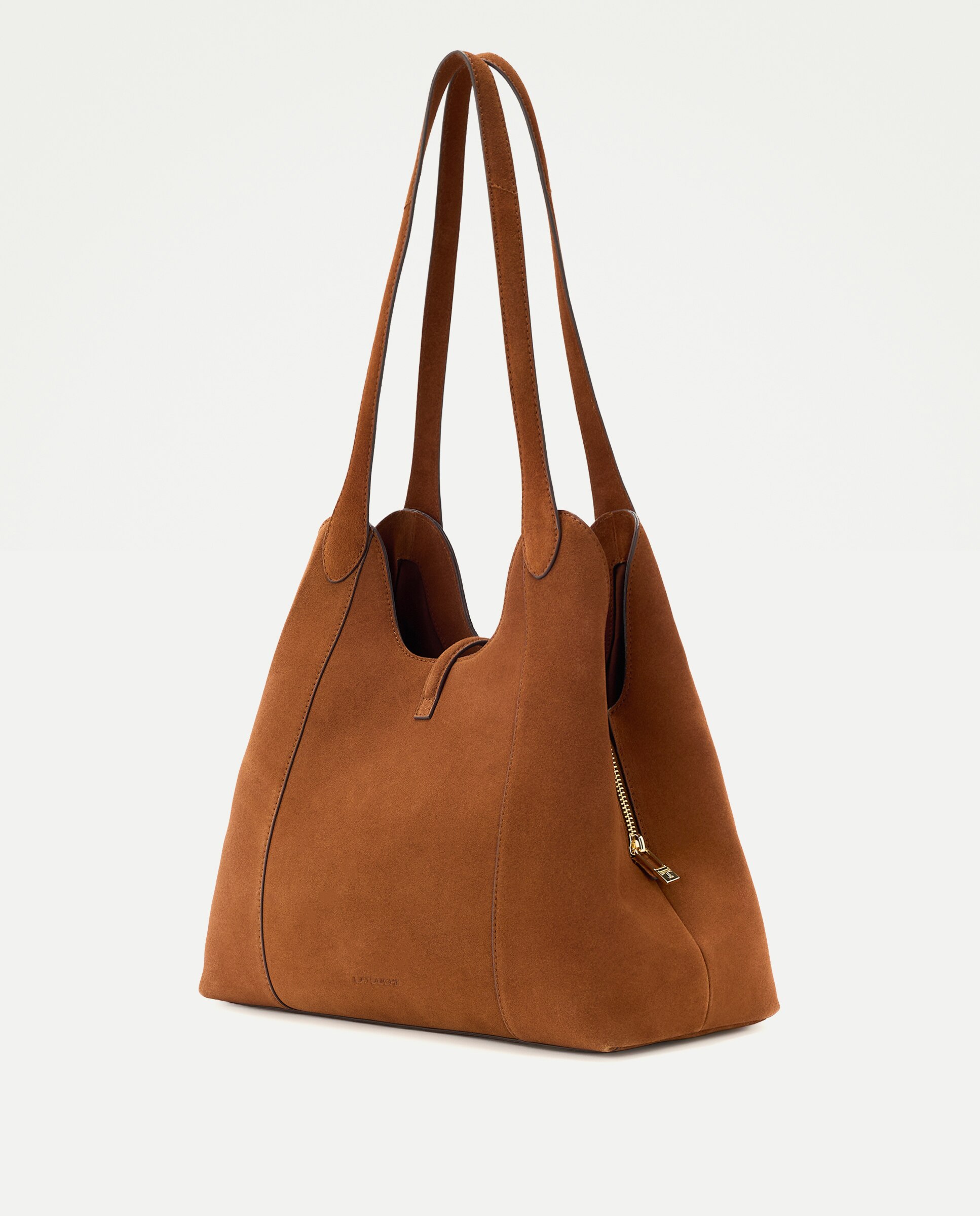 Bolso bandolera triple bolsillo piel - Latouche - Toffee Toffee-2