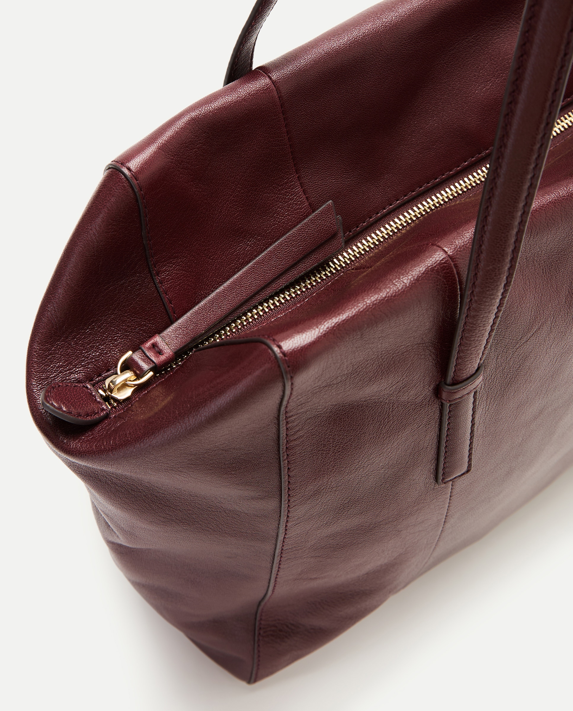 Mala Shopper com Efeito Crocodilo Bordeaux-4