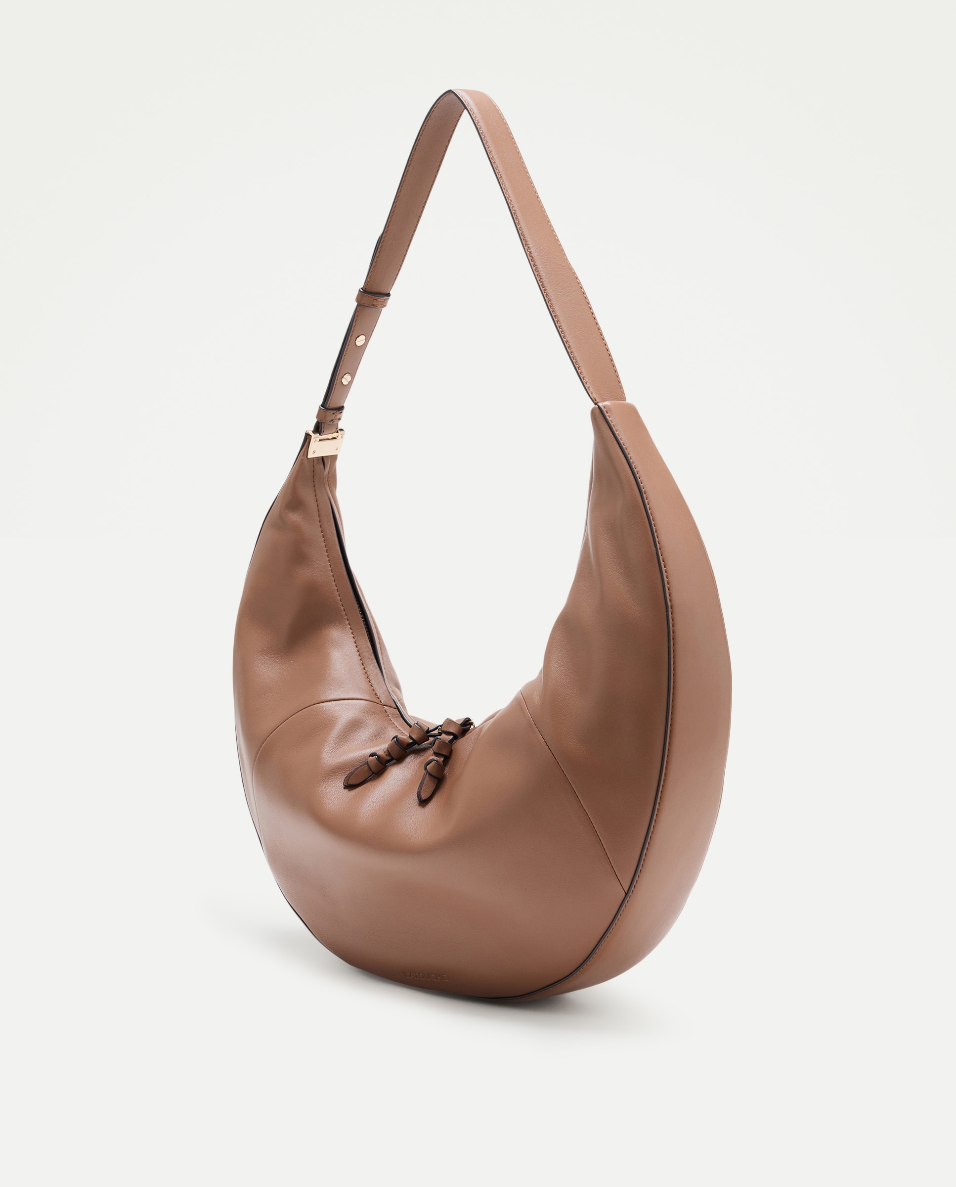 Imagen 2 de Bolso shopper de napa media luna - Latouche - 730 Camel 730 Camel
