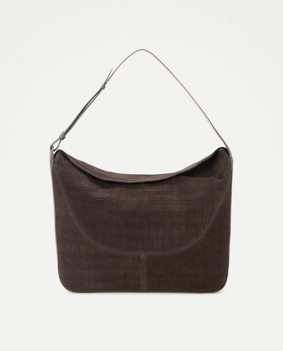 Imagem 0 de Mala Shopper em Croute com Efeito Crocodilo