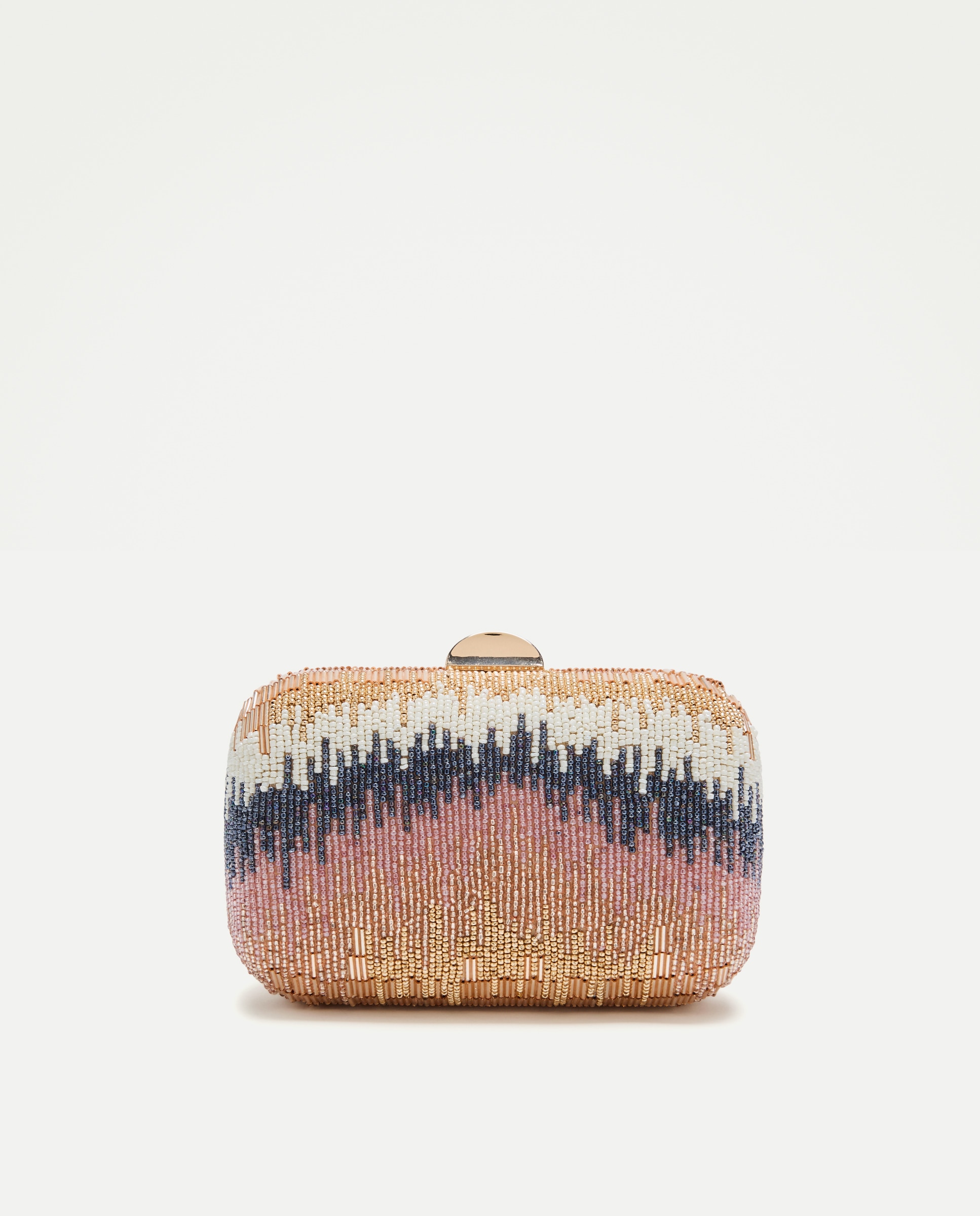 Imagem 0 de Mala Clutch com Brilho em Cascata