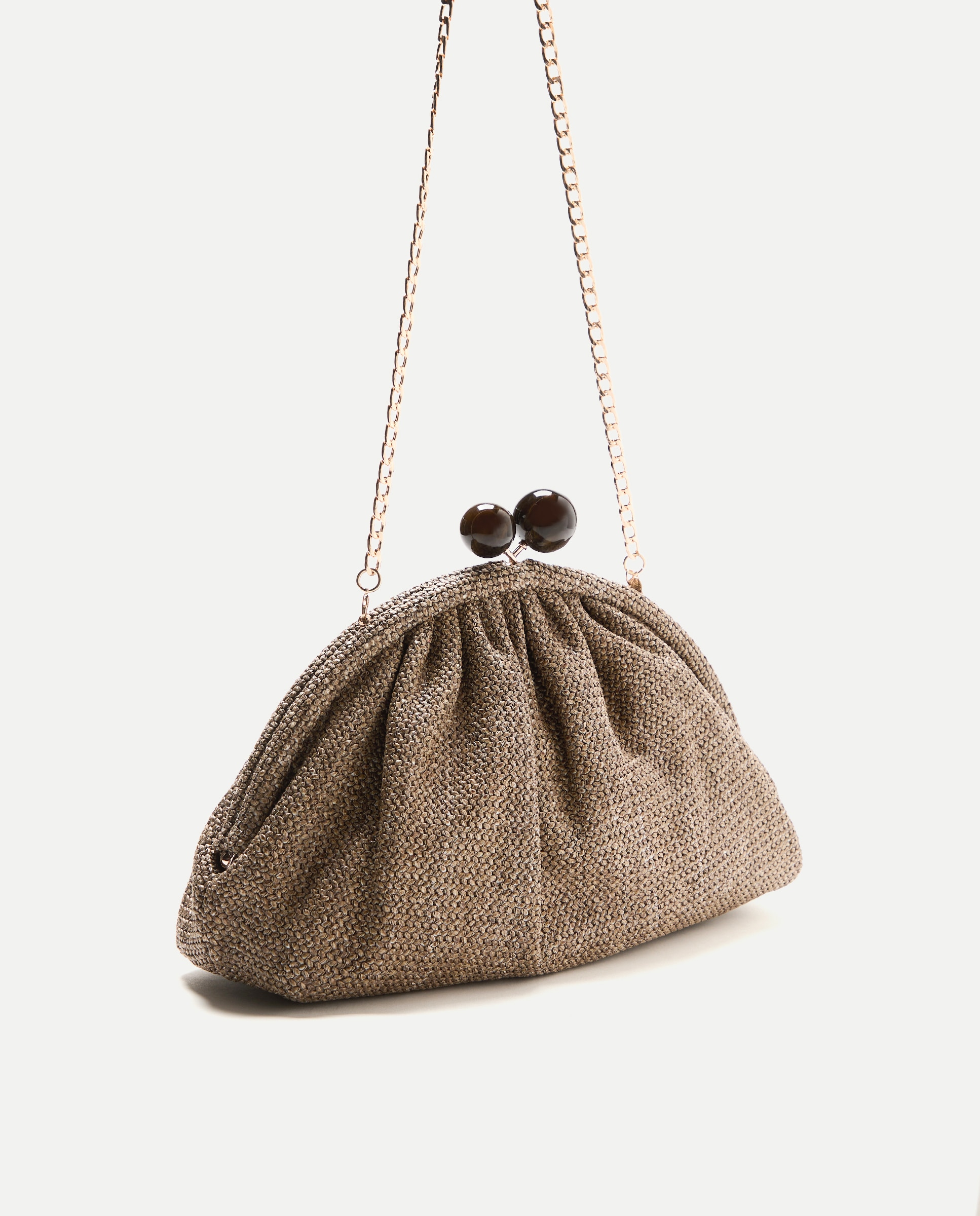 Pouch cierre bolas - Latouche - Marrón Marrón-6