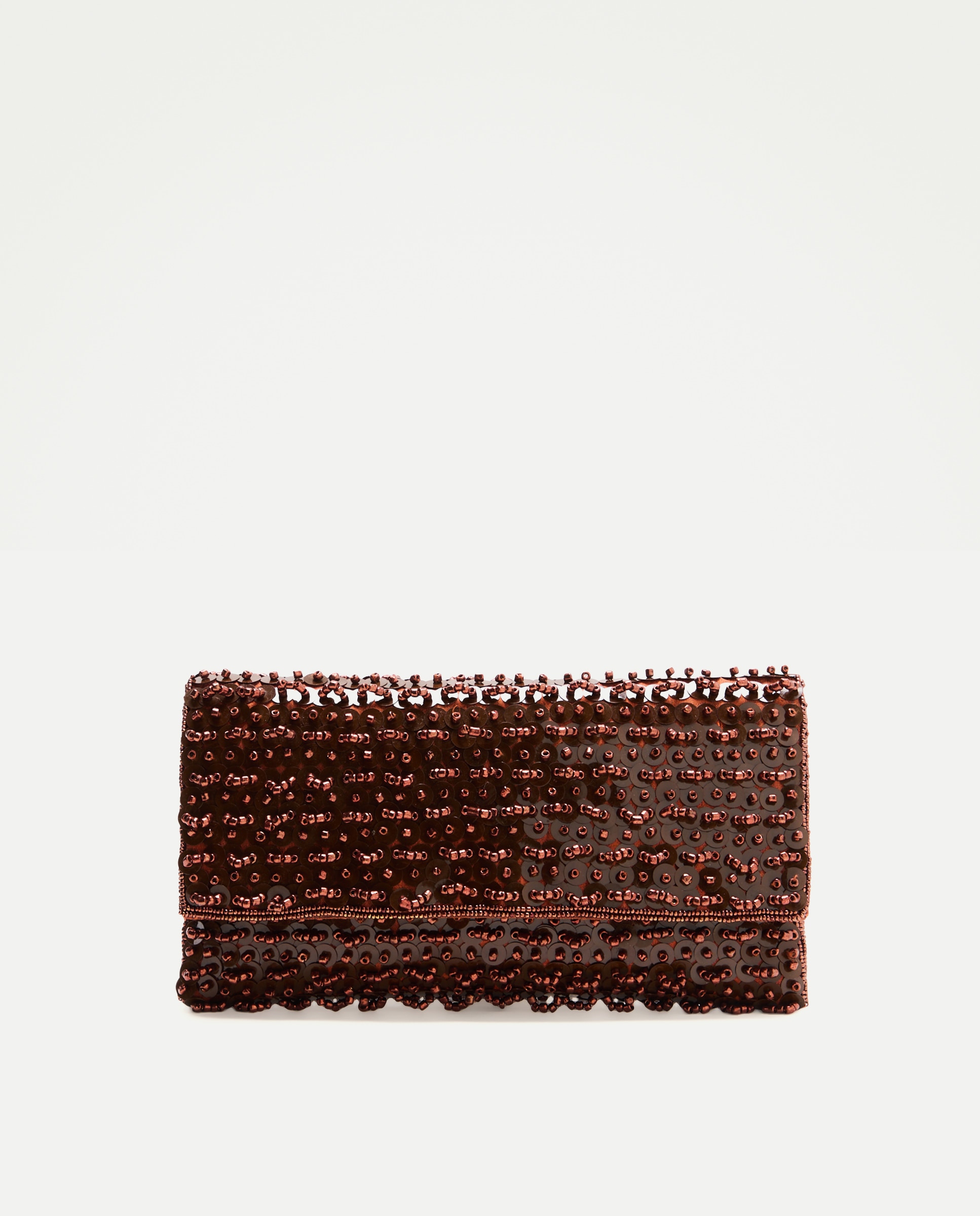 Imagem 0 de Mala Clutch Tipo Carteira com Brilhos