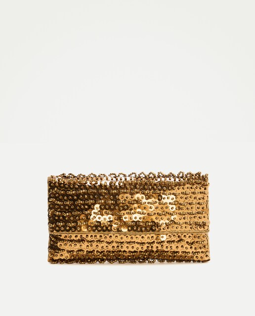 Sobre cartera brillos