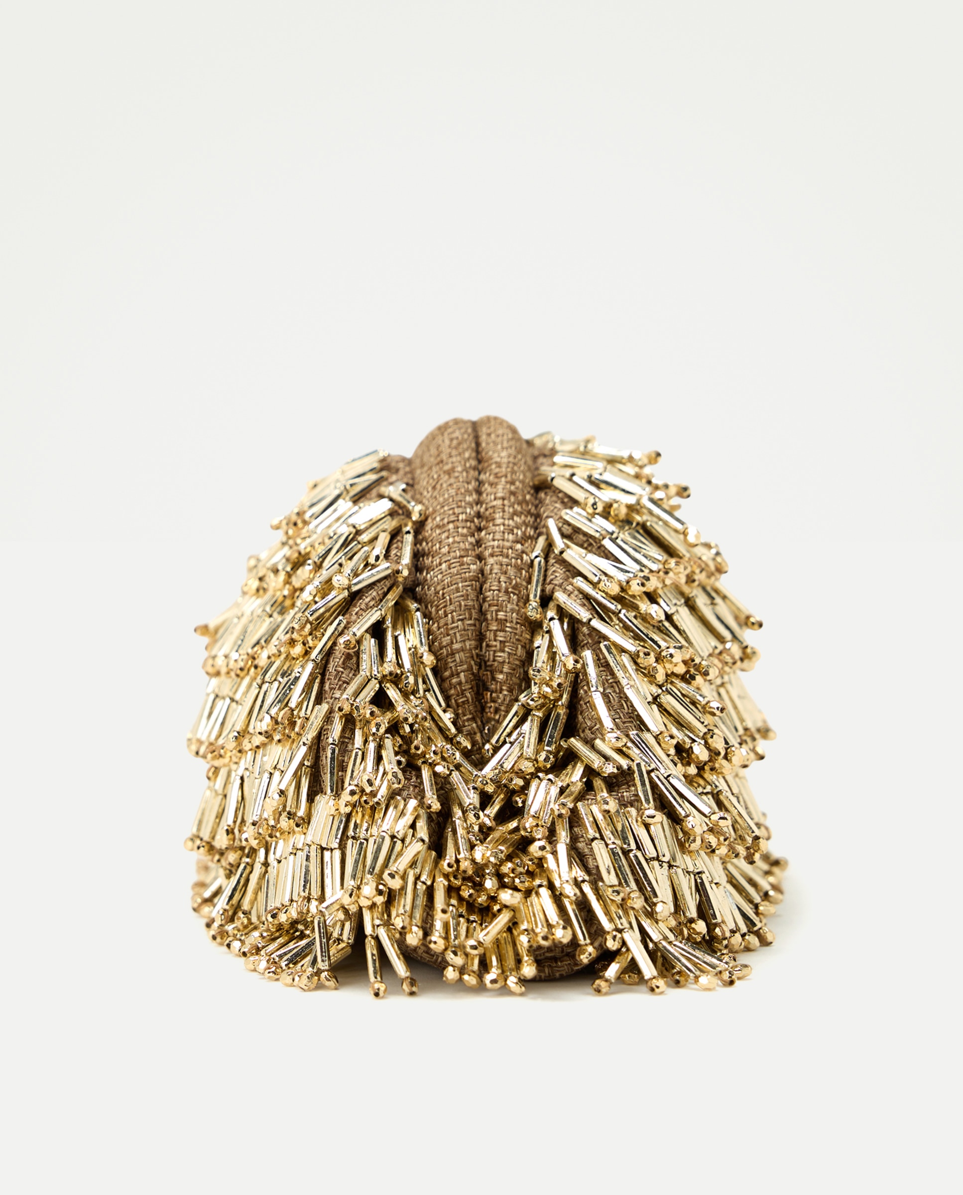 Bolso de fiesta con abalorios metalizados - Latouche - 390 Oro 390 Oro-2