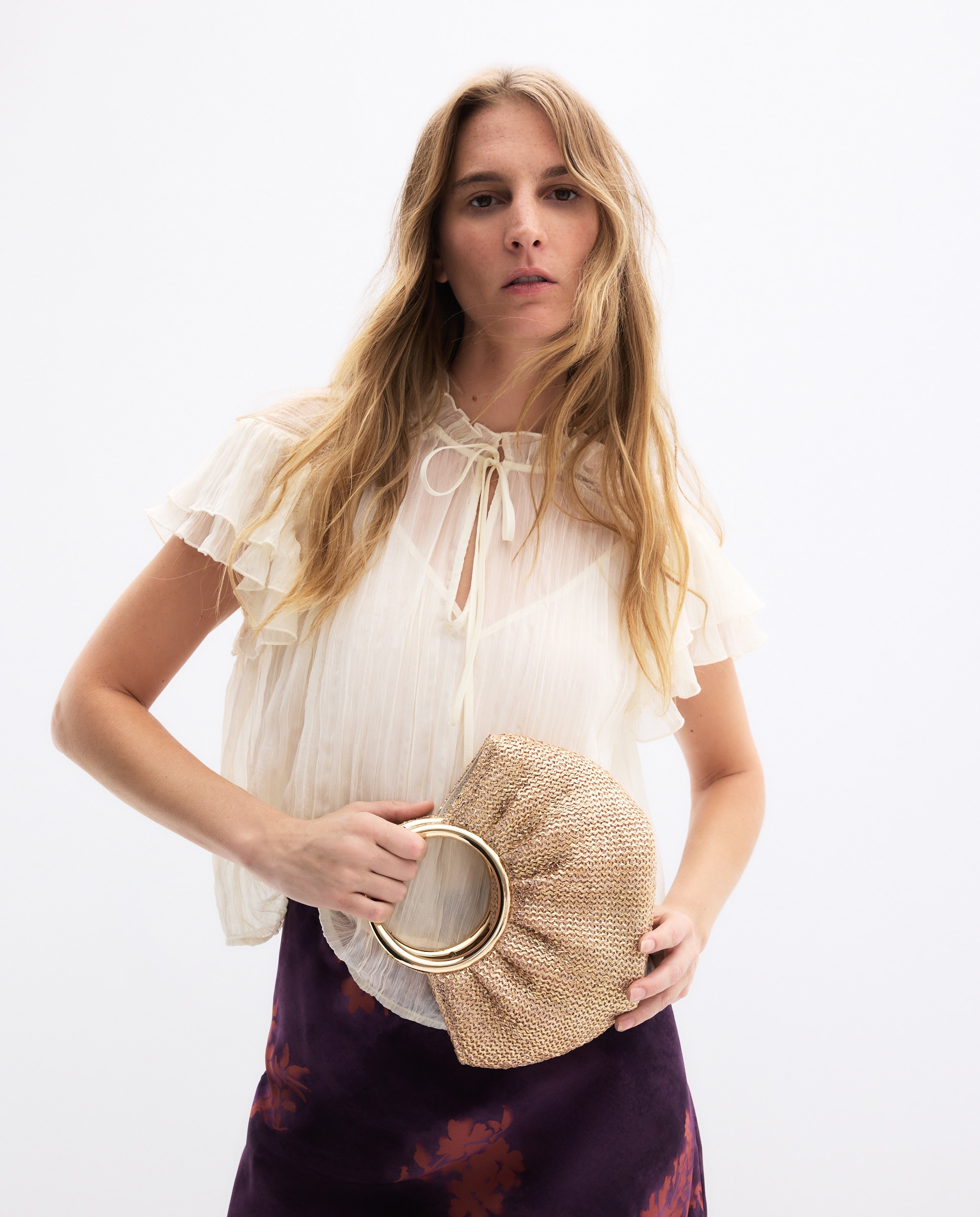Bolso de fiesta asa redonda - Latouche - 390 Oro 390 Oro-7