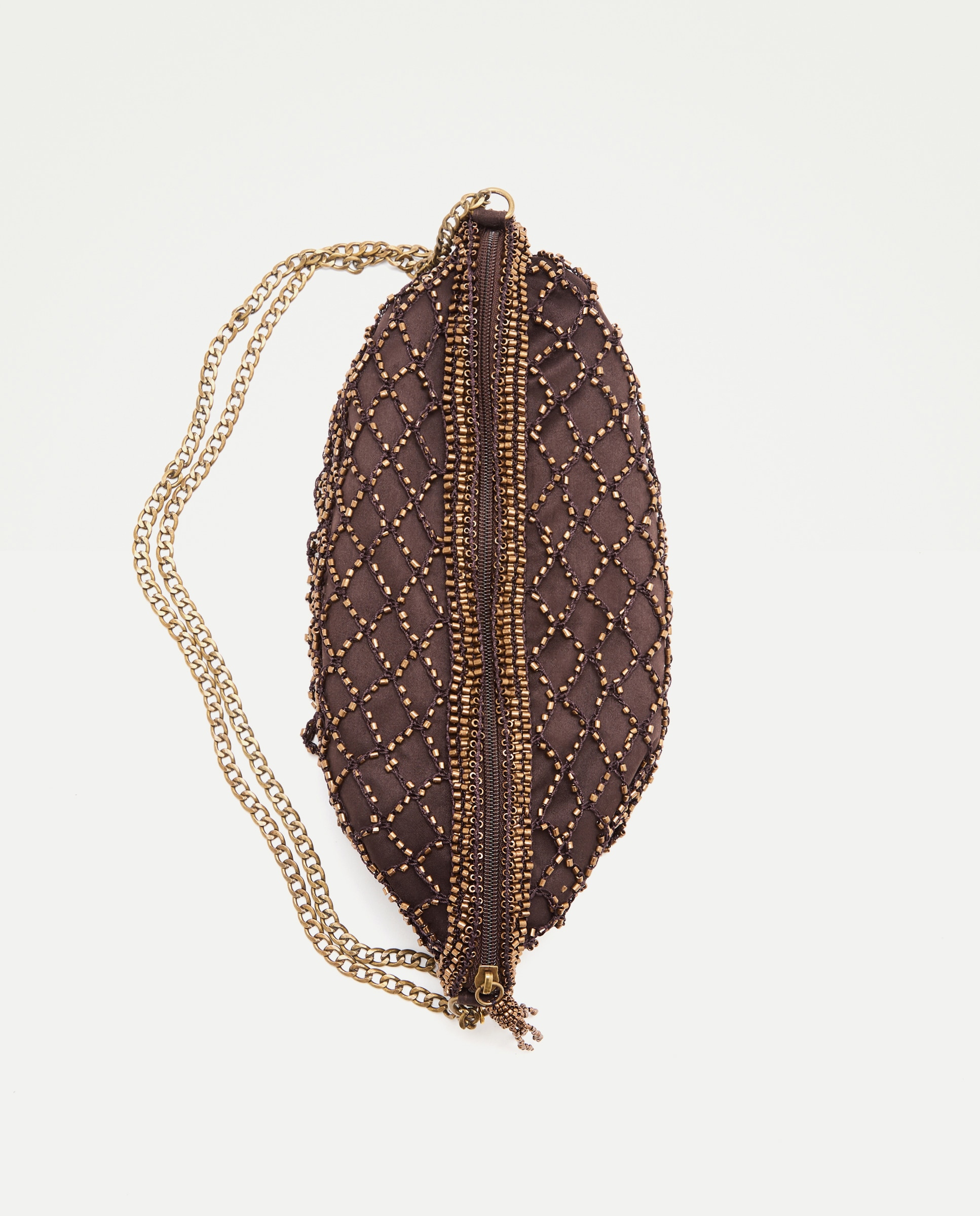 Mala Hobo com Pompom Chocolate-4