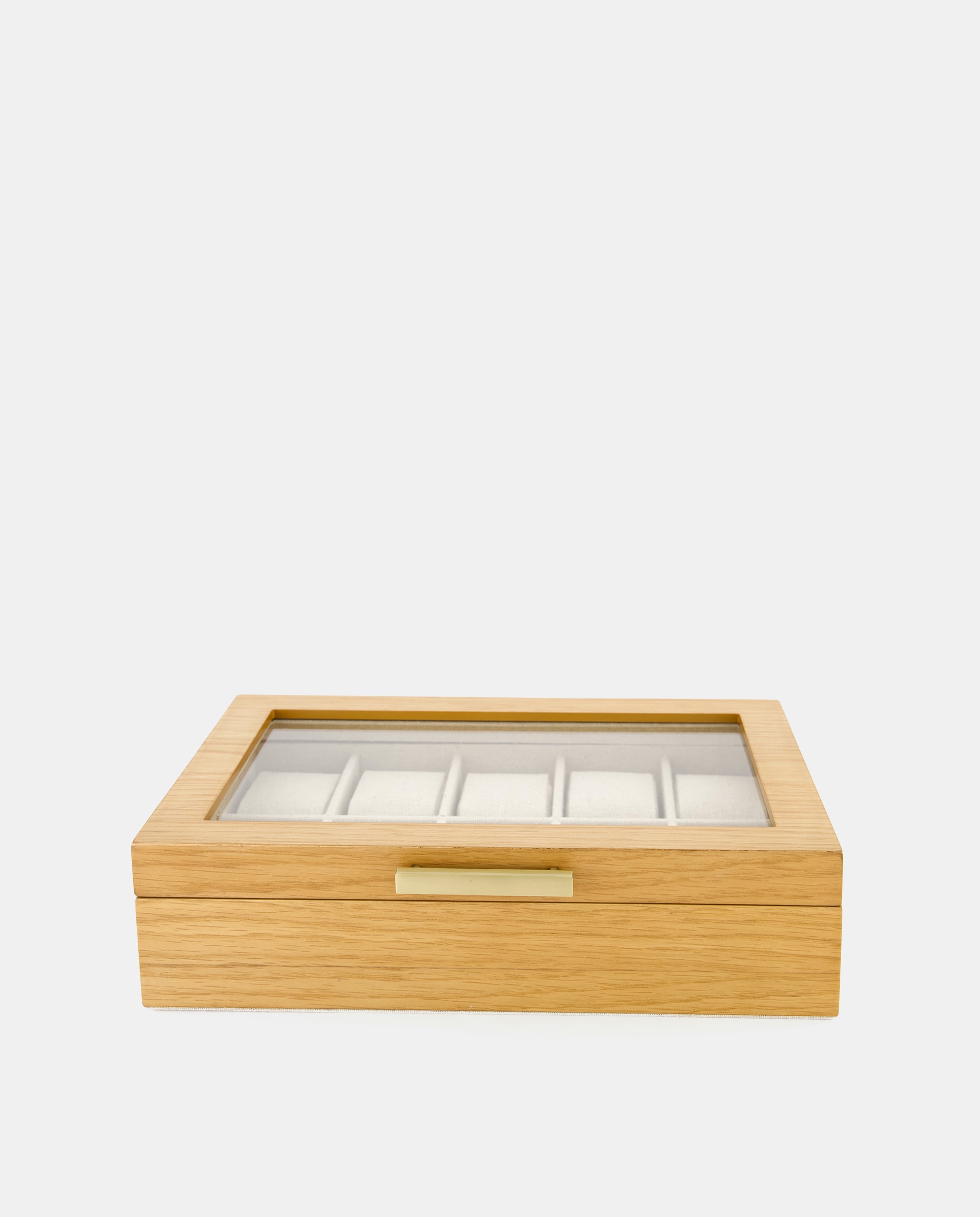 Imagem 0 de Guarda-Joias de Madeira com Porta-Relógios