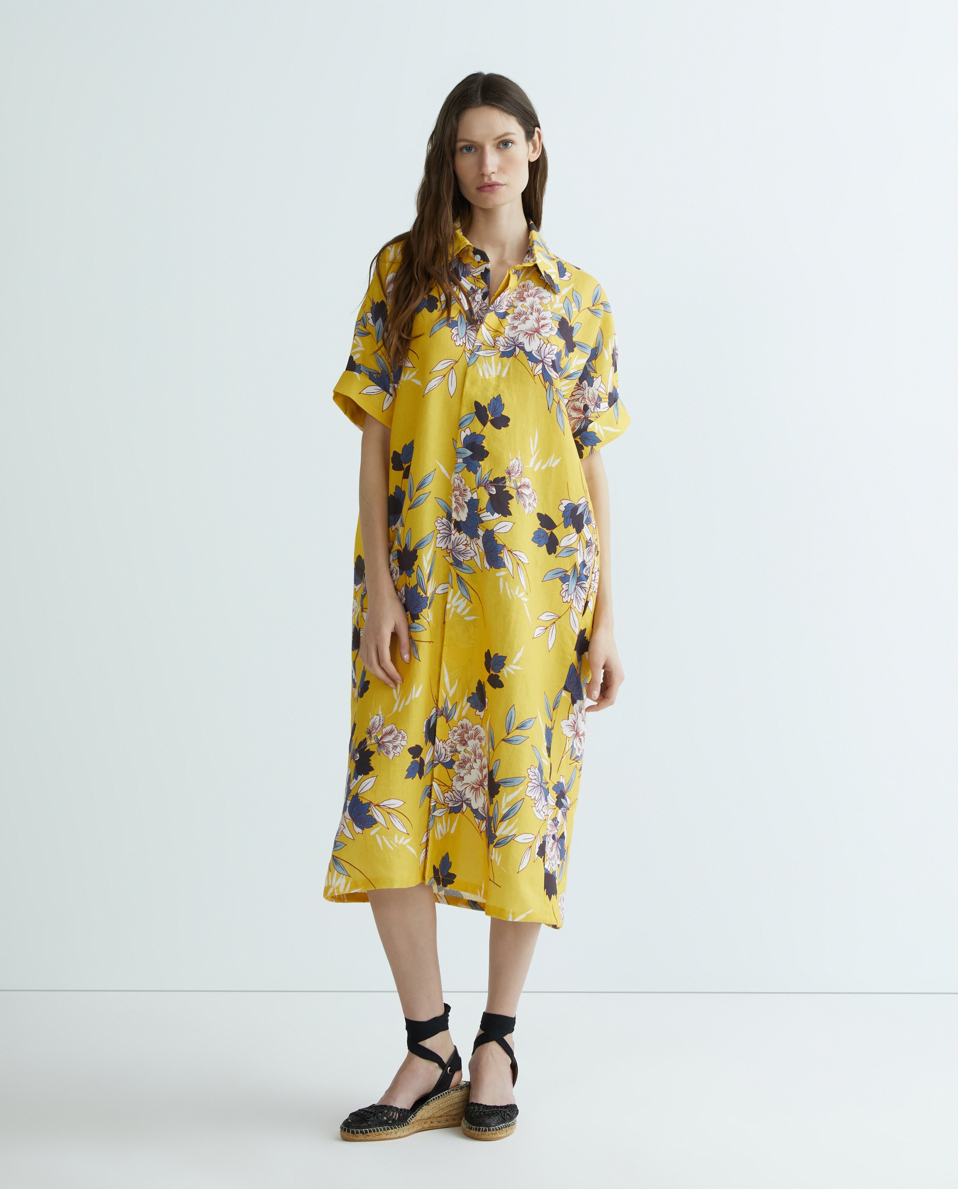 Kaftan Be The Souk Amarelo-1