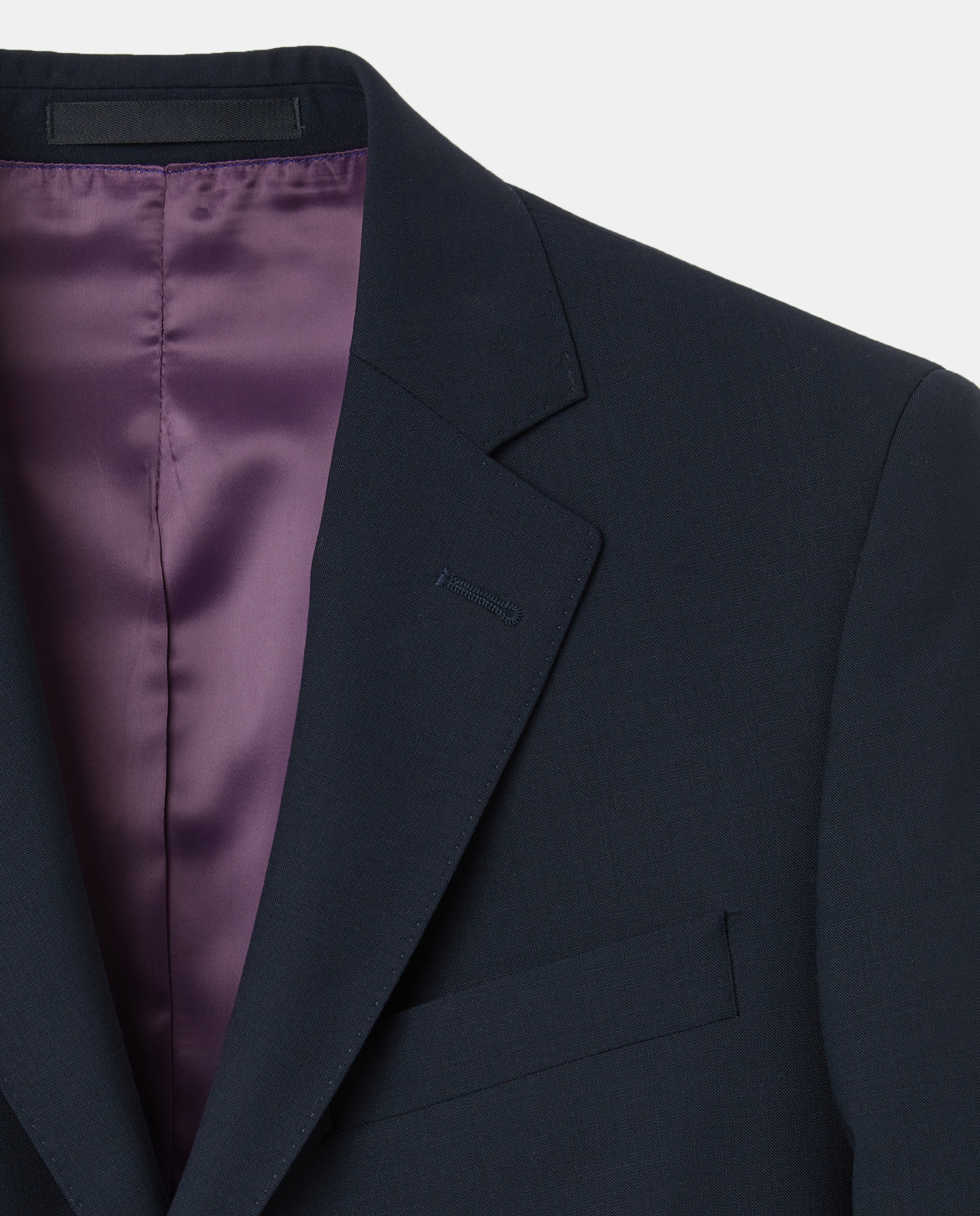 Blazer de Lã Azul-marinho-2