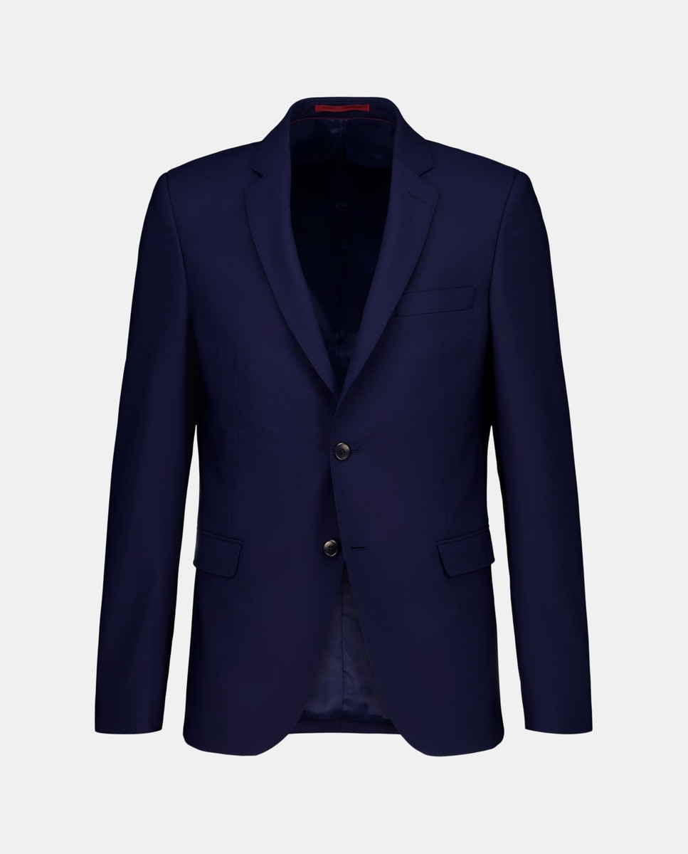 Chaqueta de hombre slim fit - Florentino - Azul Azul-1