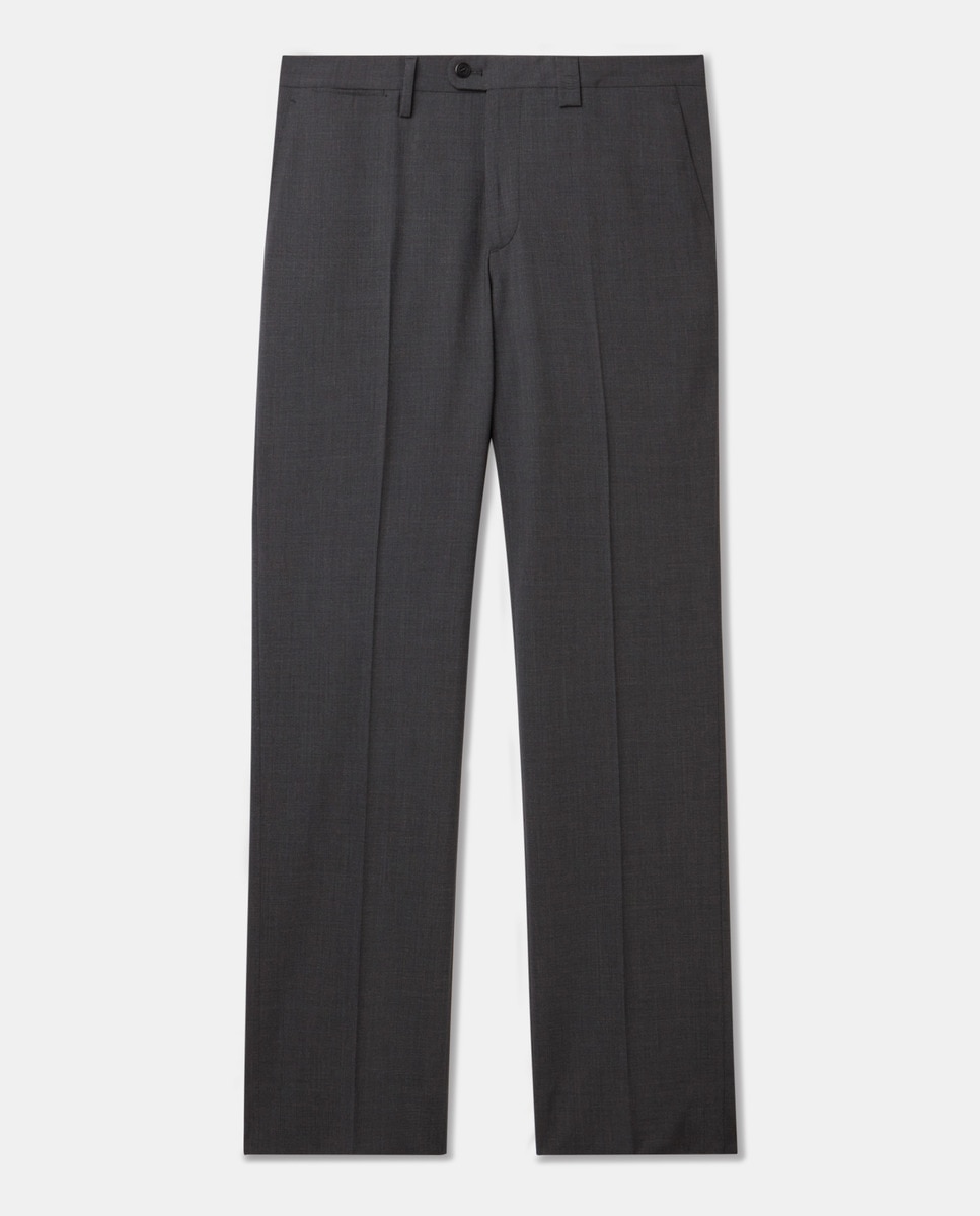 Calças de homem elegantes Cinzento-escuro-4