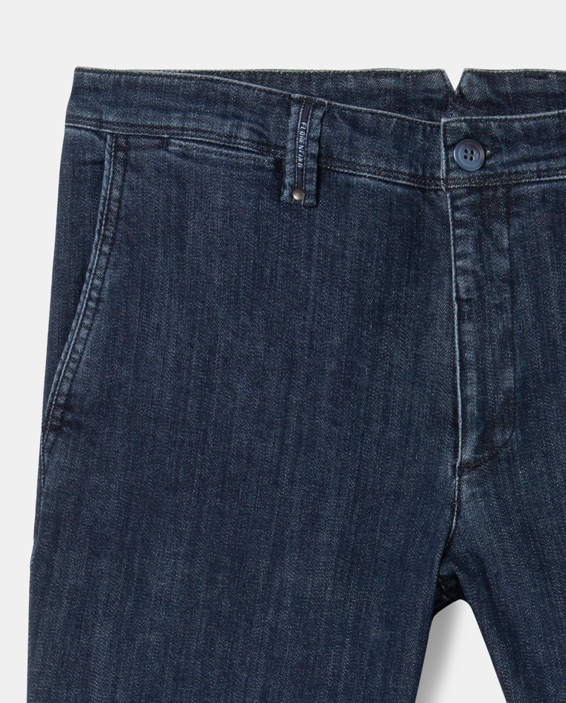 Jeans regular azuis de homem Azul-marinho-5