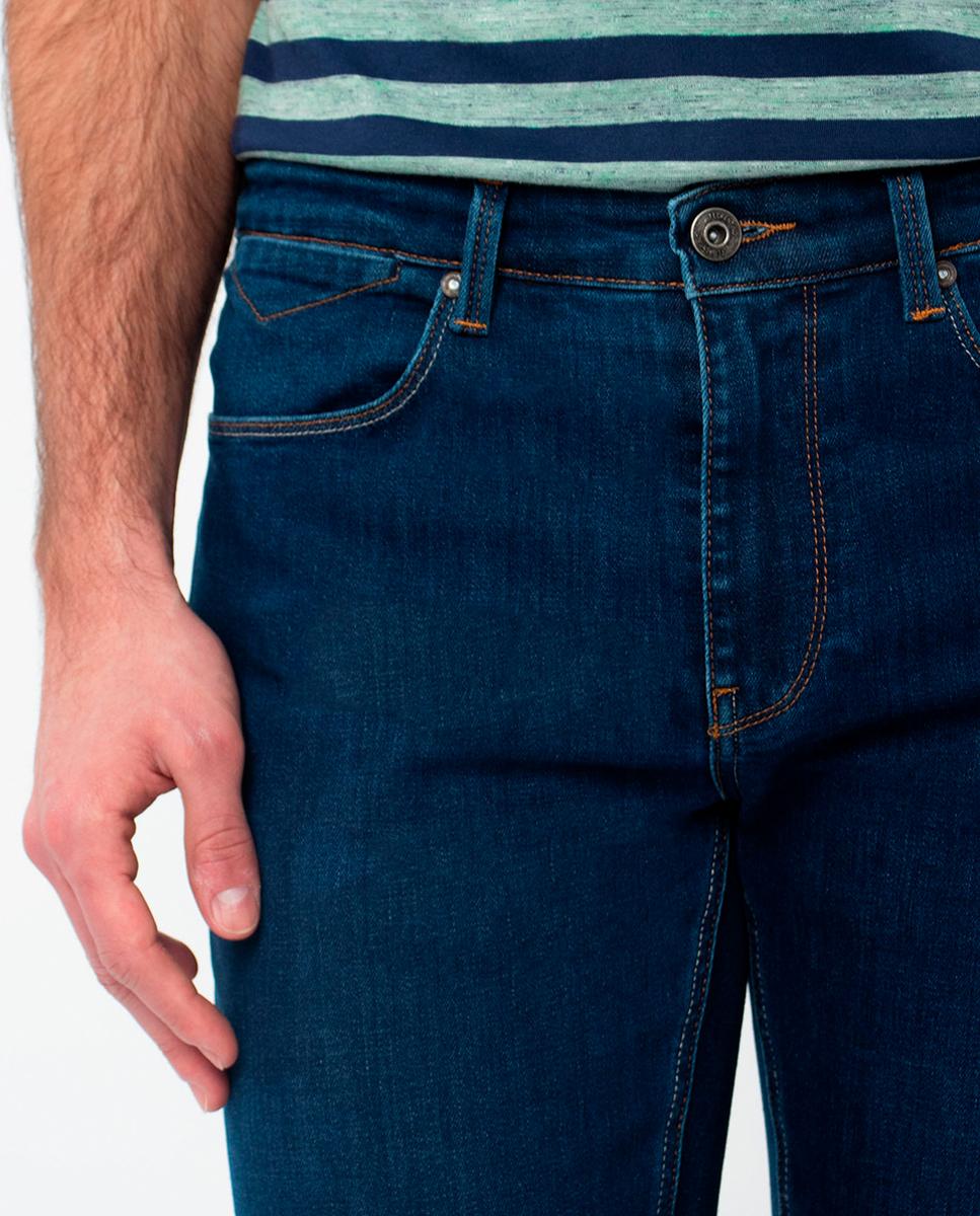 Jeans Slim Fit Azul-4
