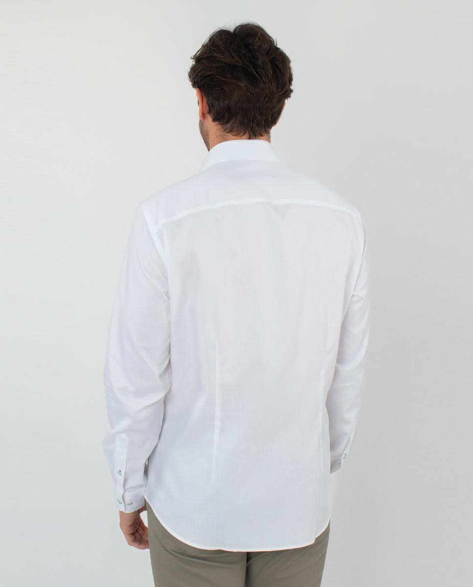 Camisa slim Branco-2
