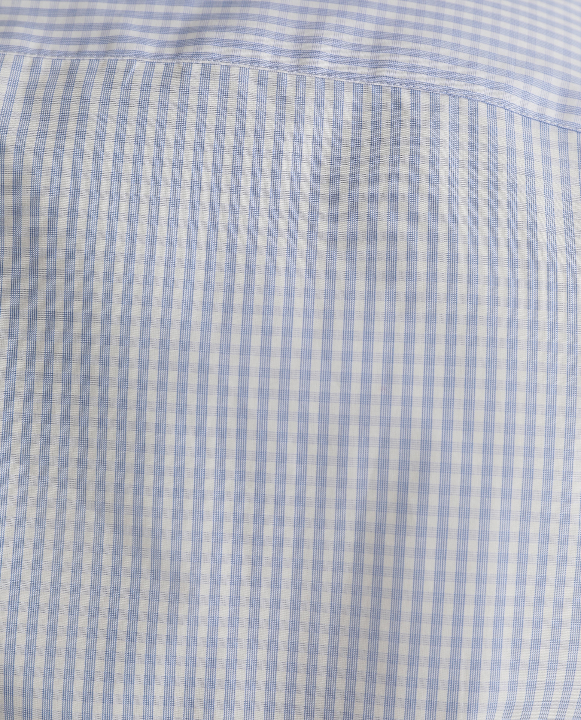 Imagem 0 de Camisa de homem regular aos quadrados azul