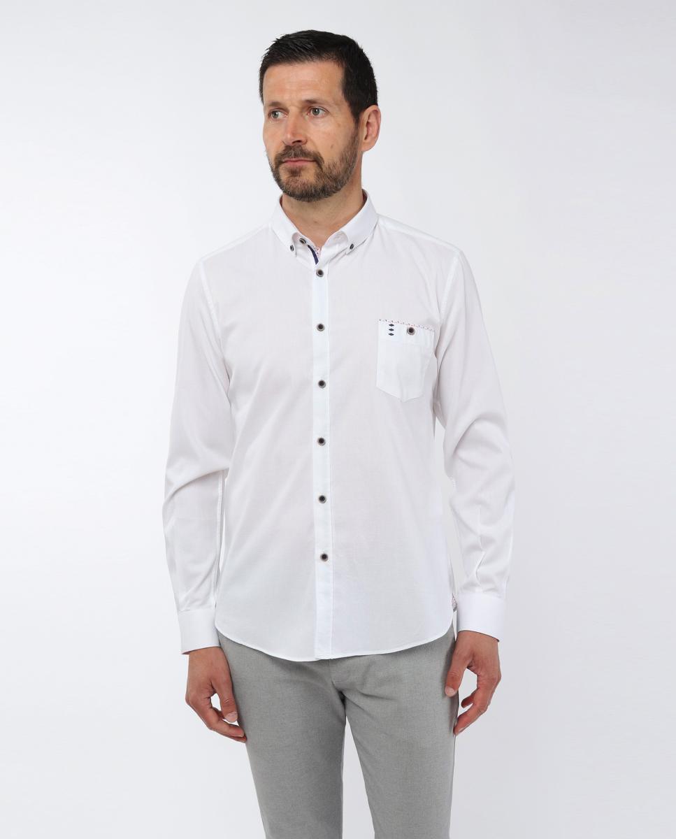 Imagem 0 de Camisa com Detalhes em Contraste