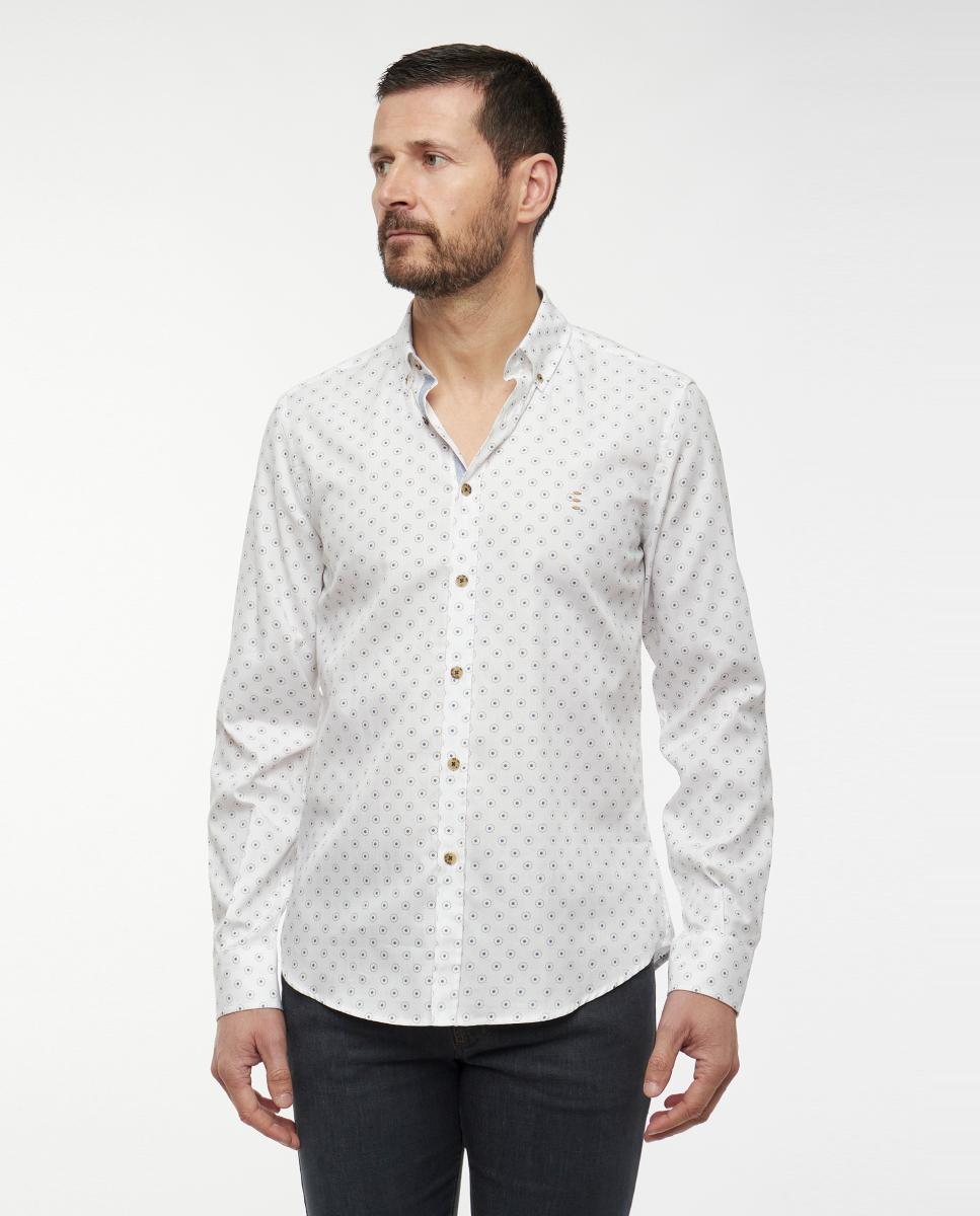 Imagem 0 de Camisa de homem estampada