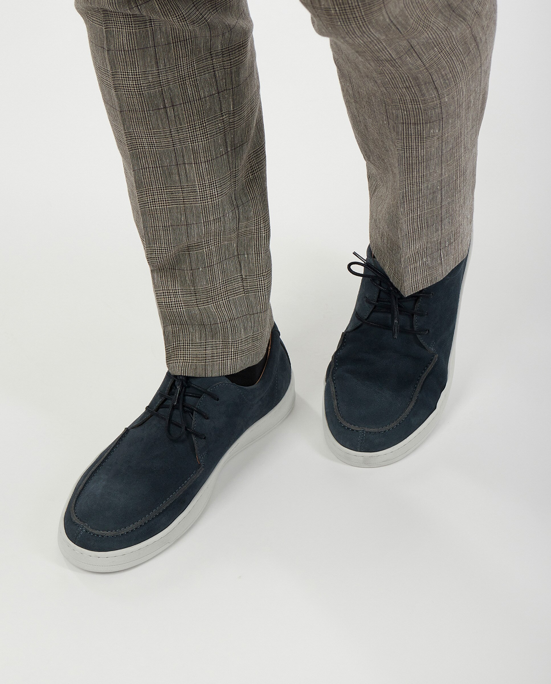 Sapatos Tipo Mocassins Azul-5