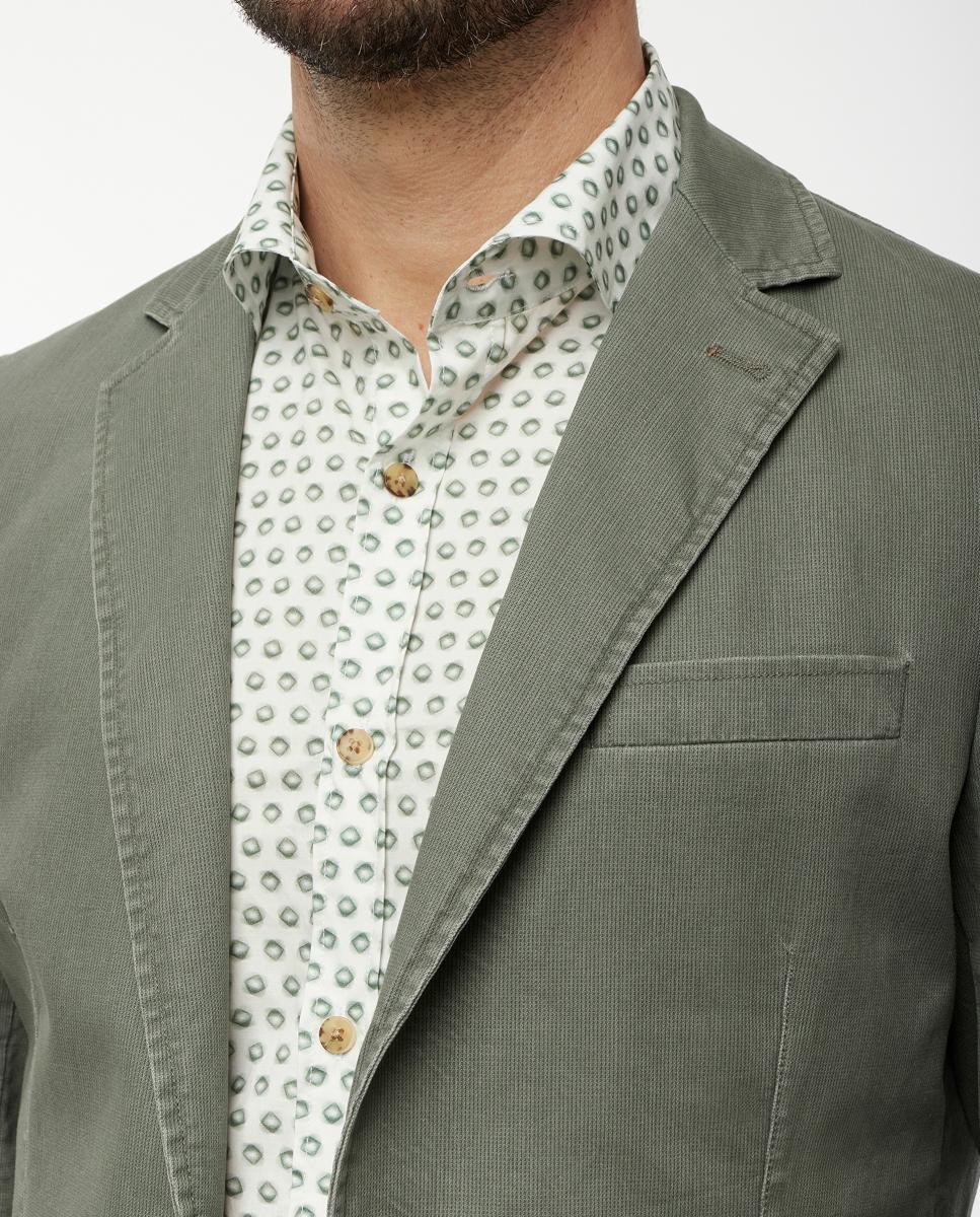 Casaco Slim Verde-3