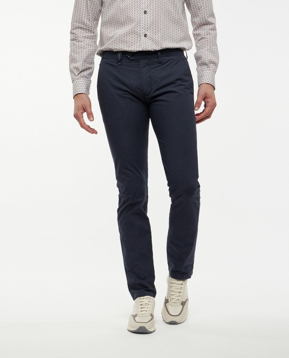 Florentino - Pantalón de hombre chino microdibujo.