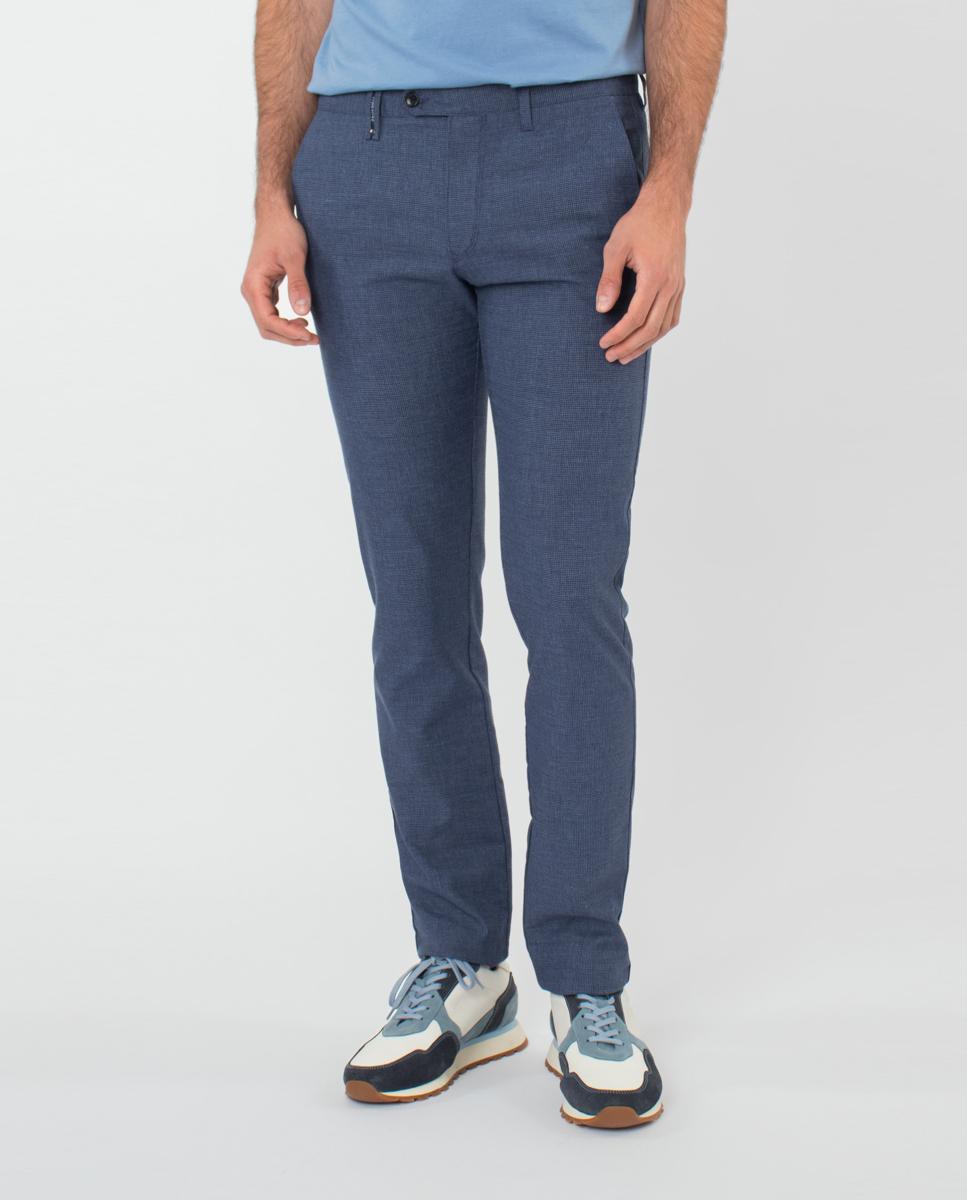 Florentino - Pantalón de hombre chino pata de gallo.
