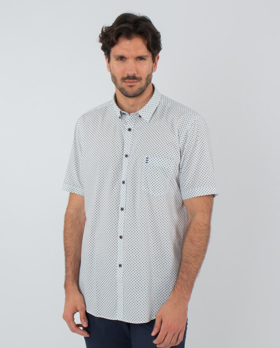 Imagem 0 de Camisa com Estampado Geométrico