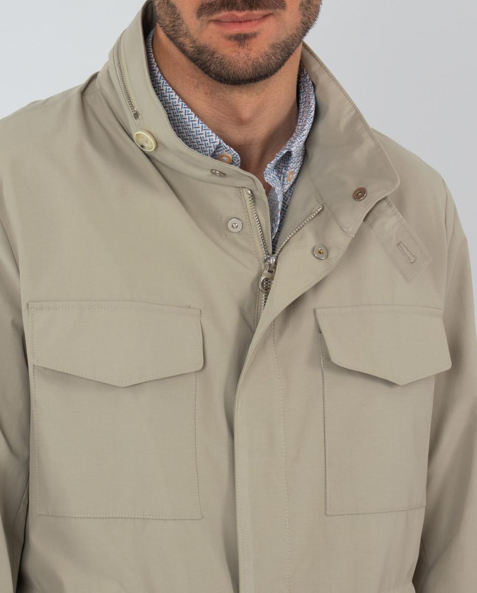 Parka Regular Castanho-claro-5