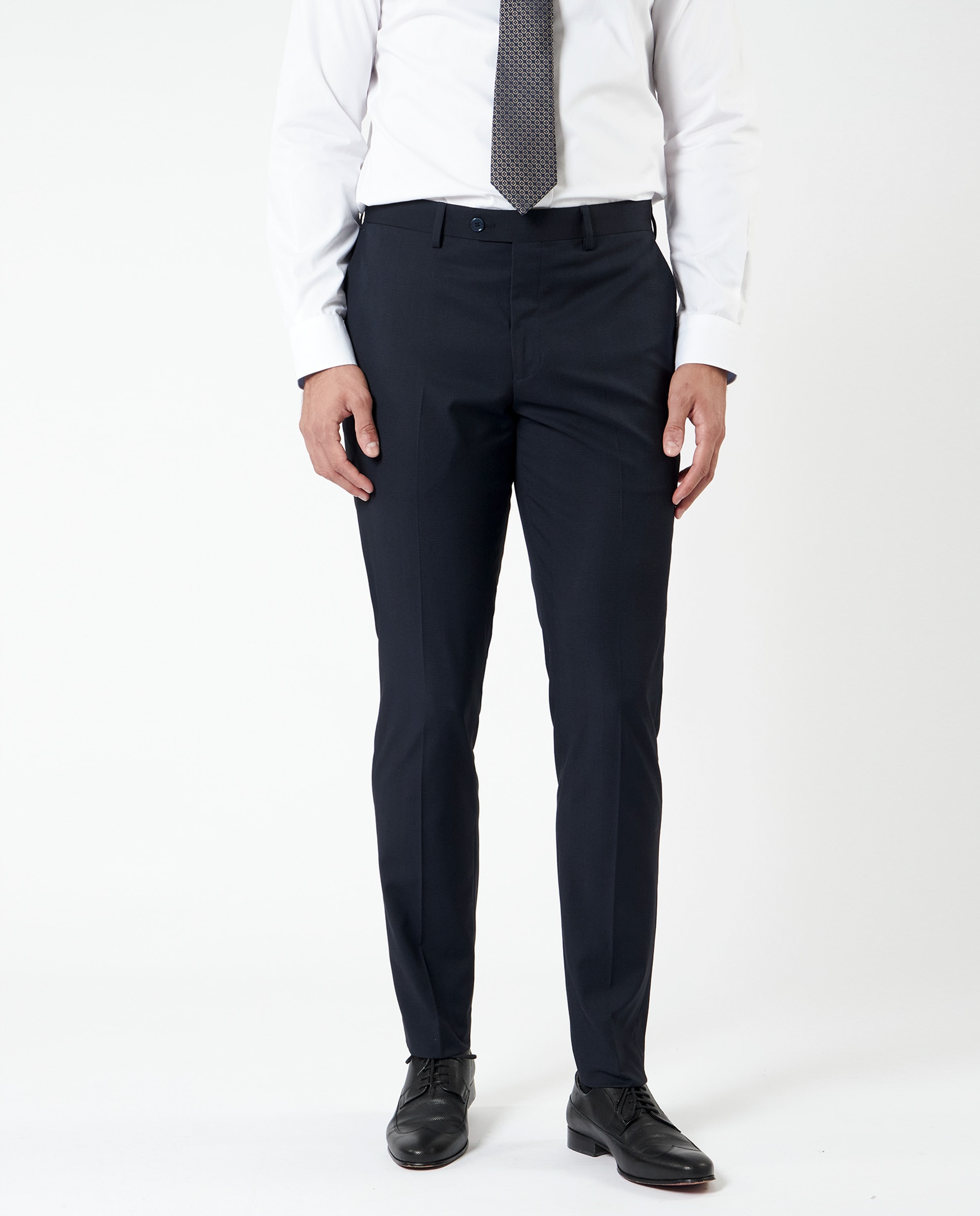 Imagen 4 de Traje de hombre cuadros - Florentino - Azul Azul