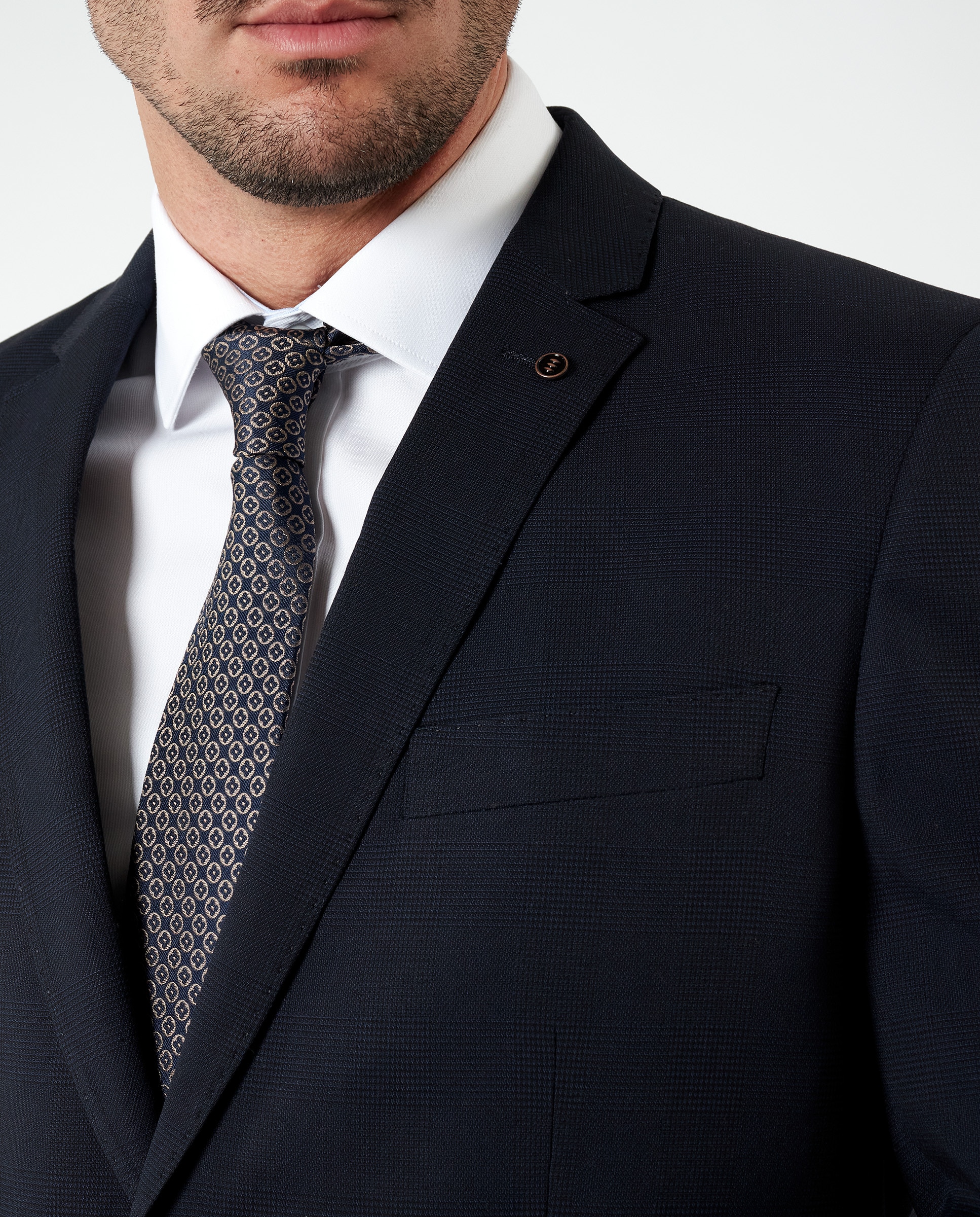 Imagen 6 de Traje de hombre cuadros - Florentino - Azul Azul
