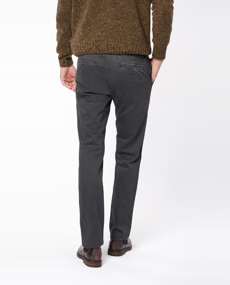 Imagen 2 de Pantalón de hombre chino slim - Florentino - Gris oscuro Gris oscuro