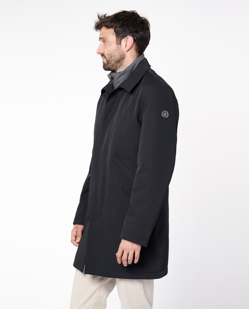 Imagen 3 de Trench de hombre técnico regular - Florentino - Negro Negro