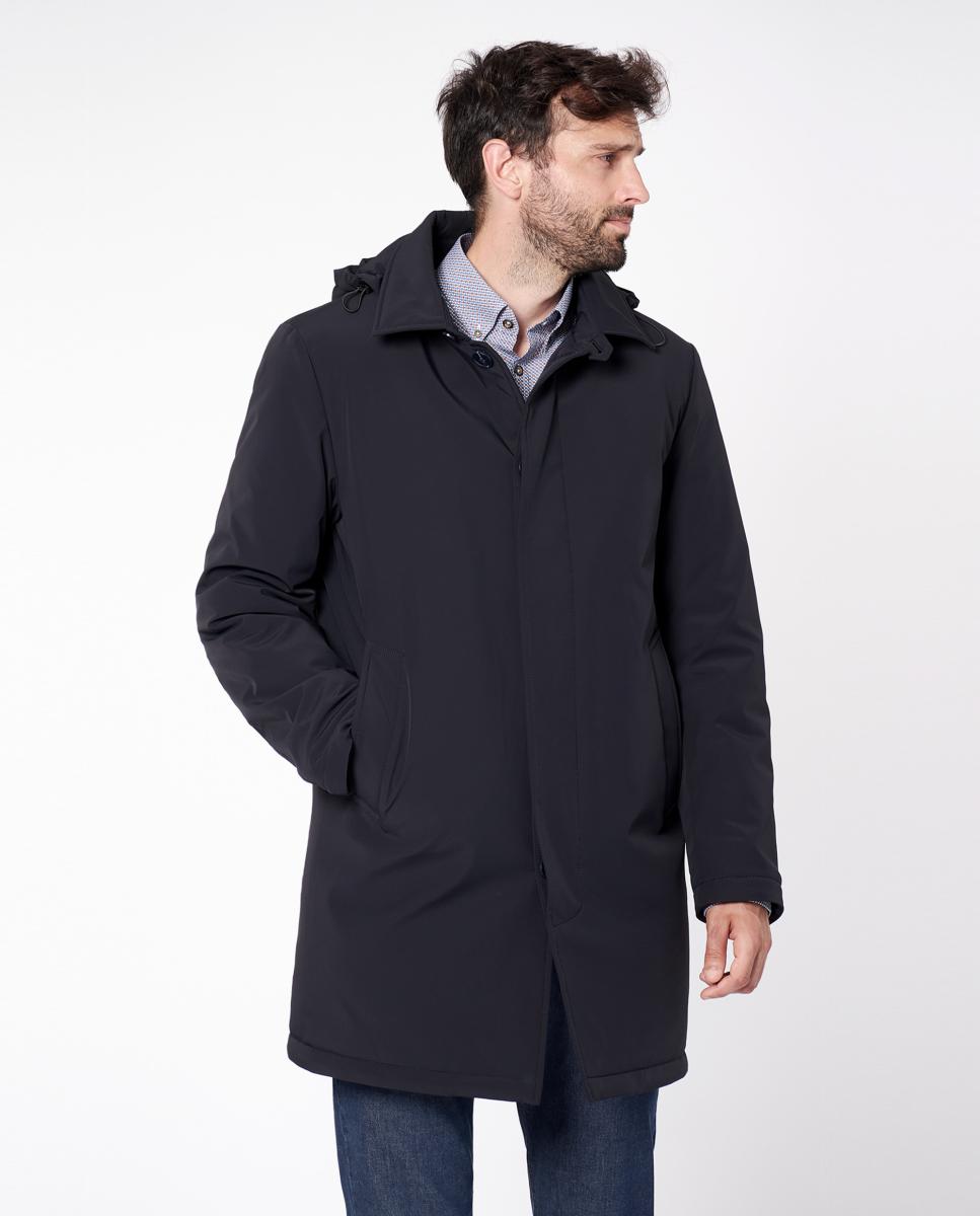 Imagen 1 de Gabardina de hombre técnica regular - Florentino - Azul marino Azul marino