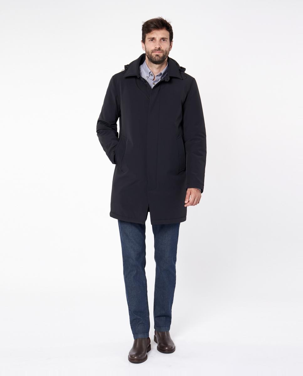 Imagen 7 de Gabardina de hombre técnica regular - Florentino - Azul marino Azul marino