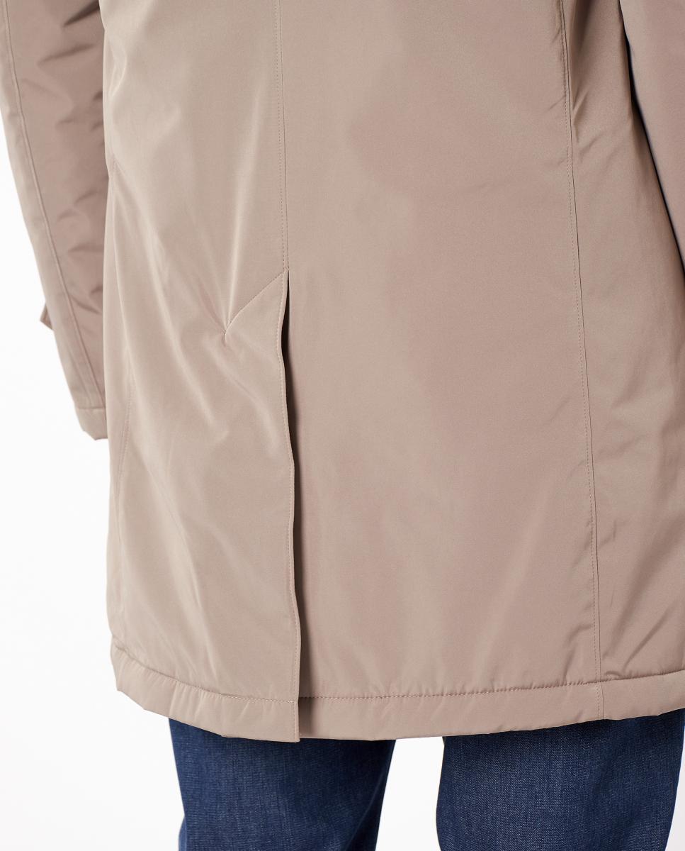 Gabardine Técnica Acolchoada Castanho-4
