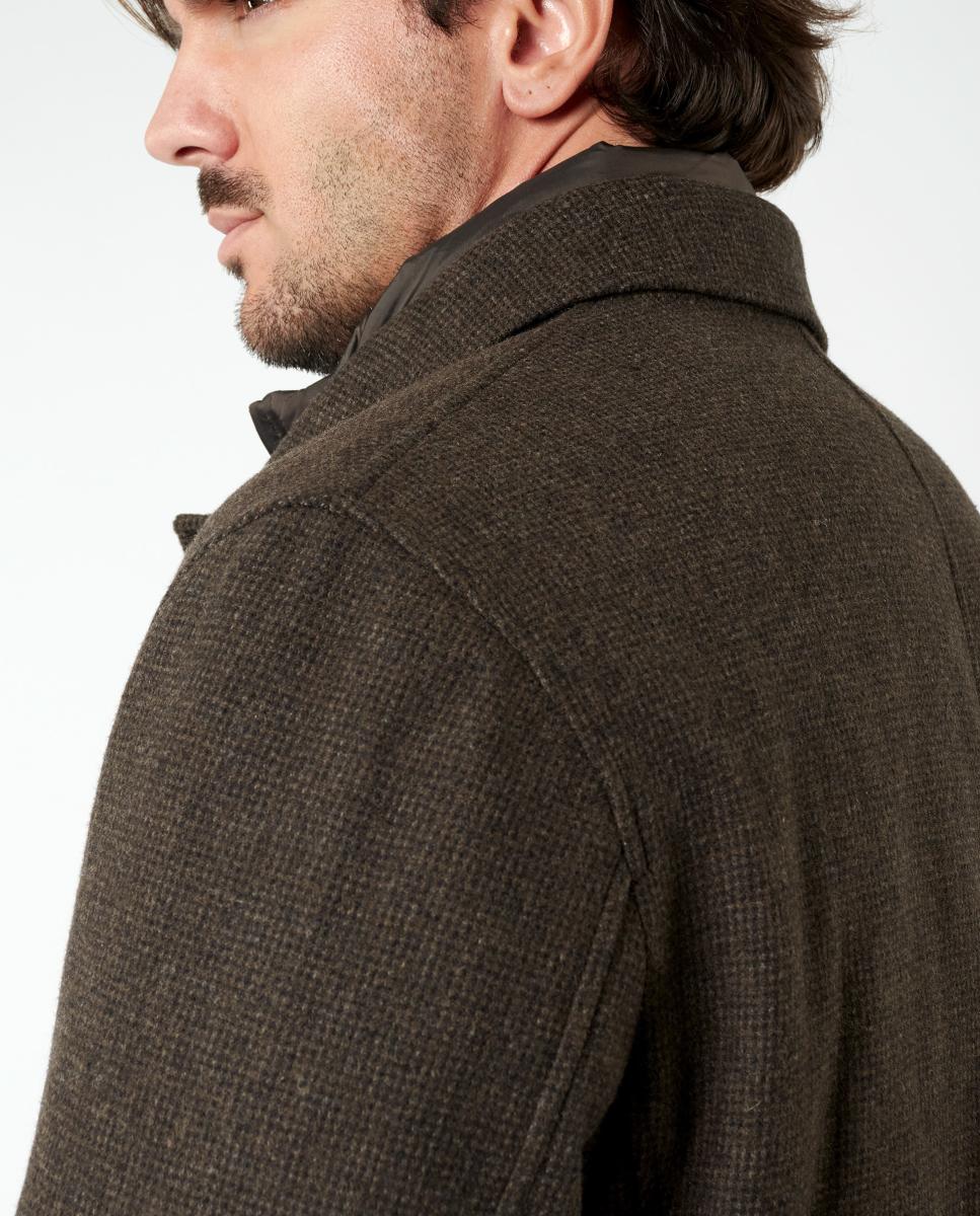 Imagen 4 de Chaquetón de hombre con chaleco - Florentino - Marrón Marrón