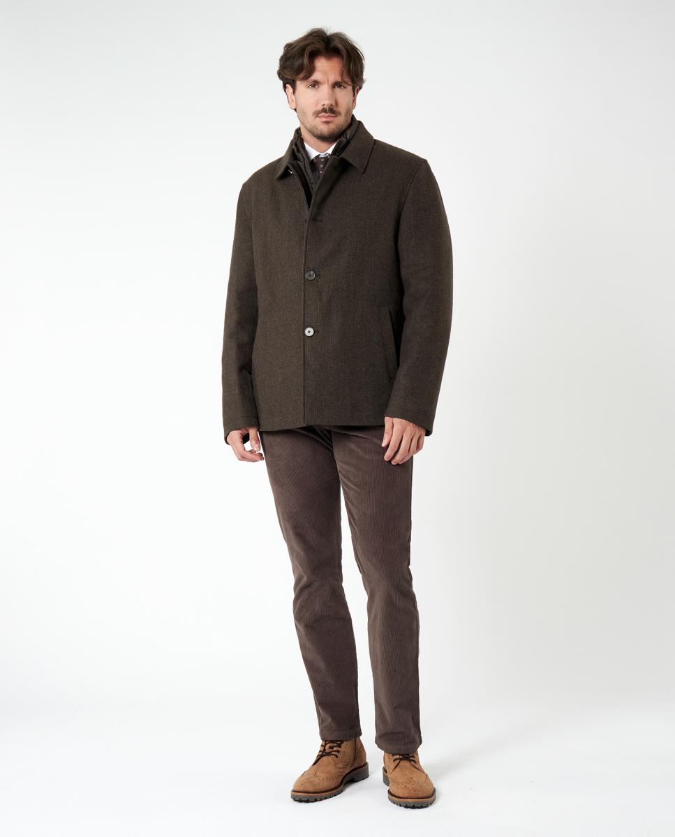 Imagen 6 de Chaquetón de hombre con chaleco - Florentino - Marrón Marrón