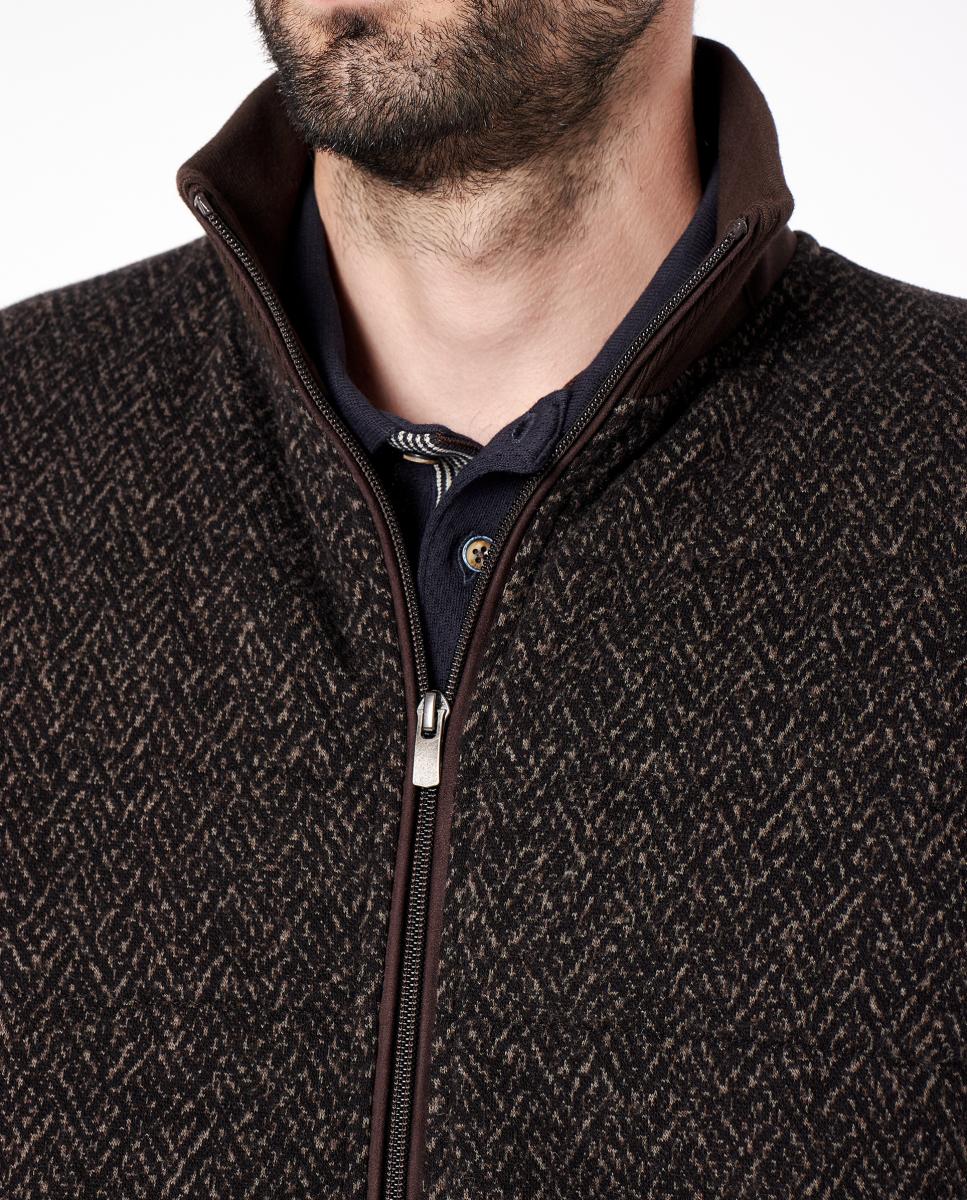 Imagen 3 de Chaqueta de hombre combinada - Florentino - Marrón Marrón