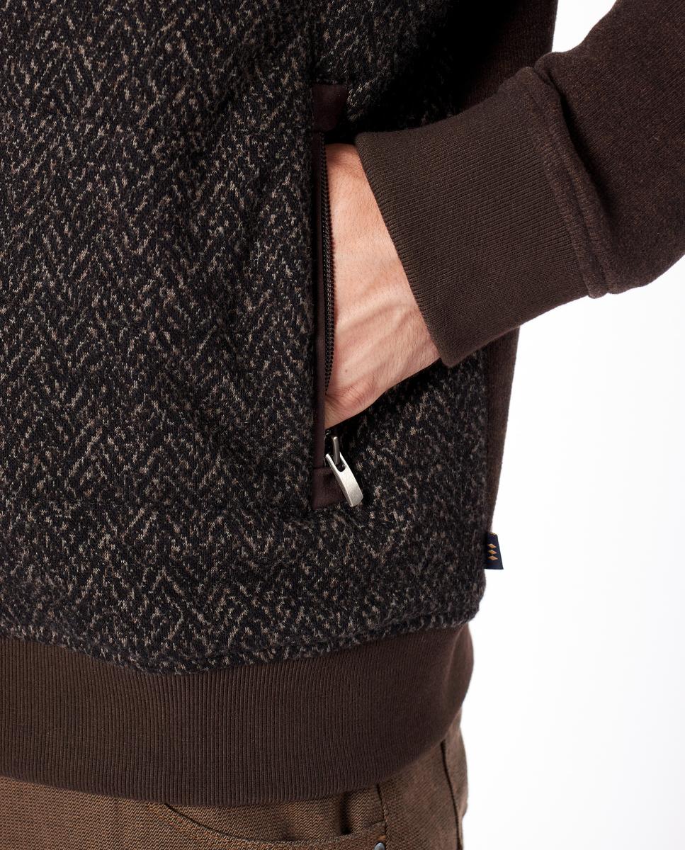 Imagen 4 de Chaqueta de hombre combinada - Florentino - Marrón Marrón