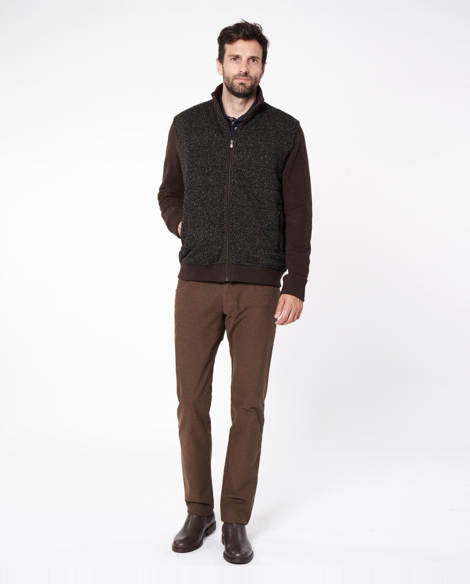Imagen 5 de Chaqueta de hombre combinada - Florentino - Marrón Marrón
