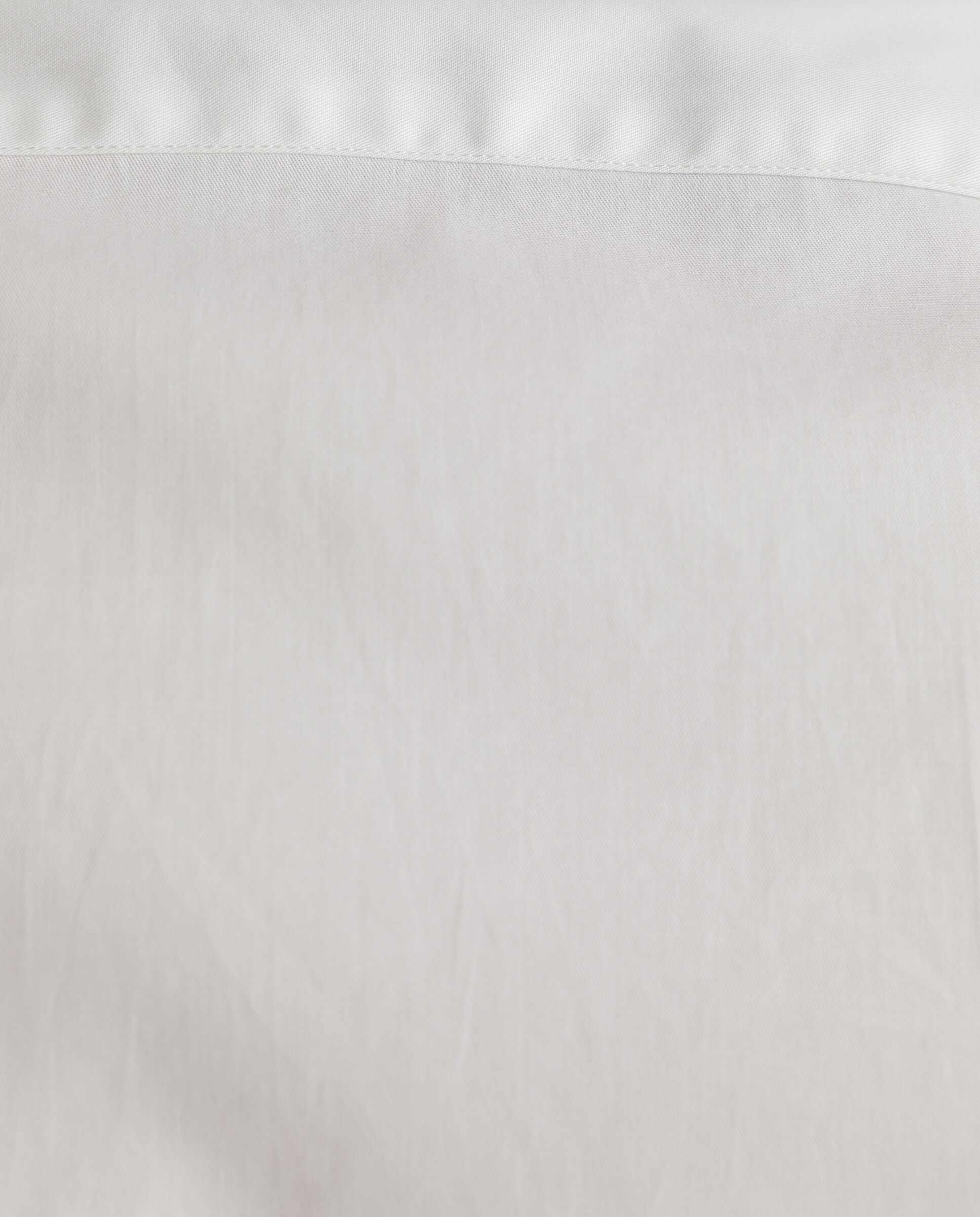 Camisa de homem regular lisa branca Branco-6