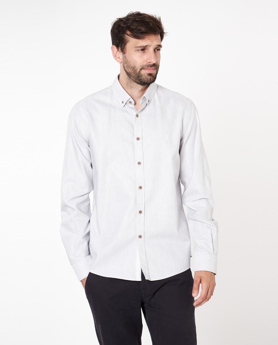 Imagen 1 de Camisa de hombre slim - Florentino - Gris claro Gris claro
