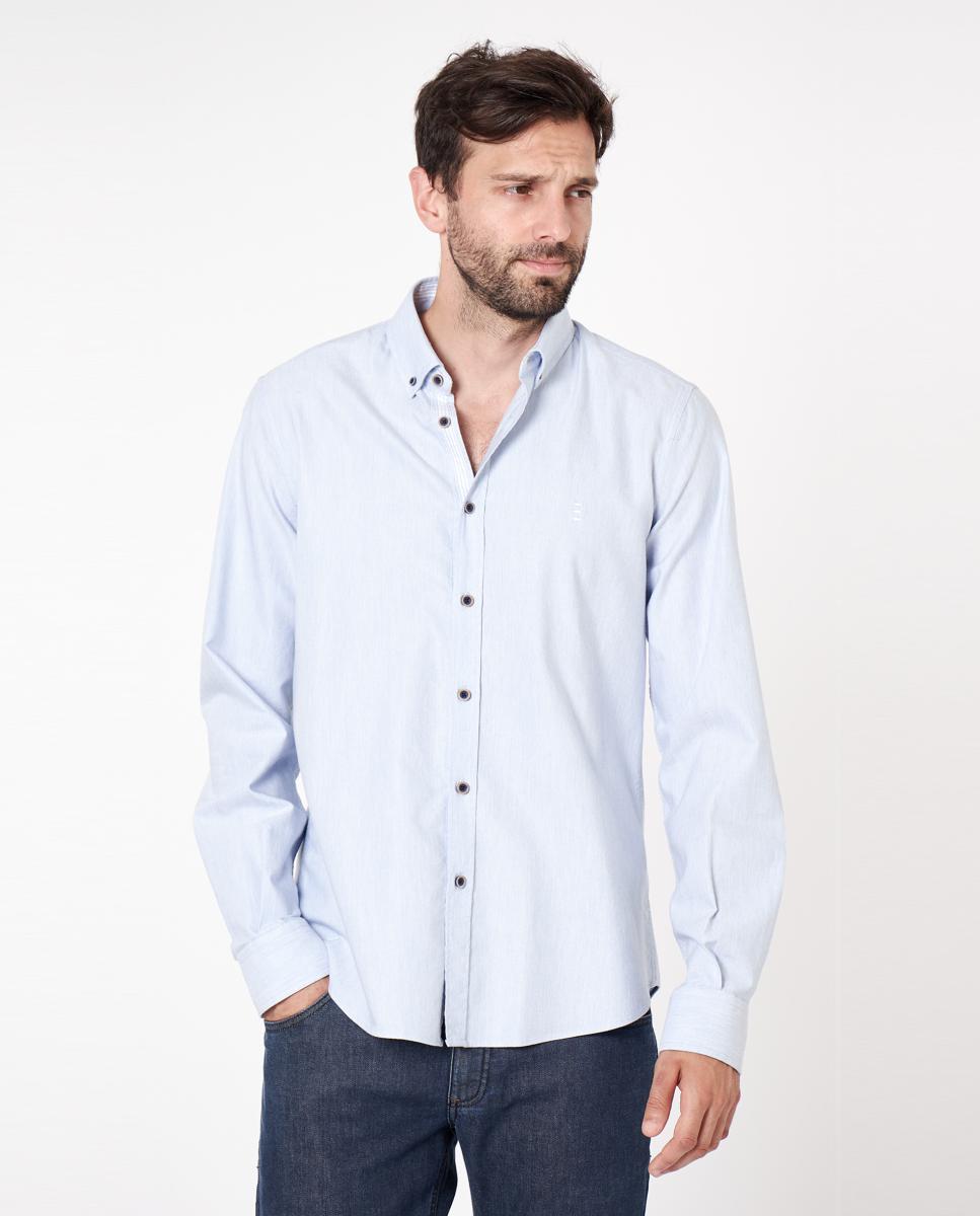 Imagen 1 de Camisa de hombre slim Azul claro